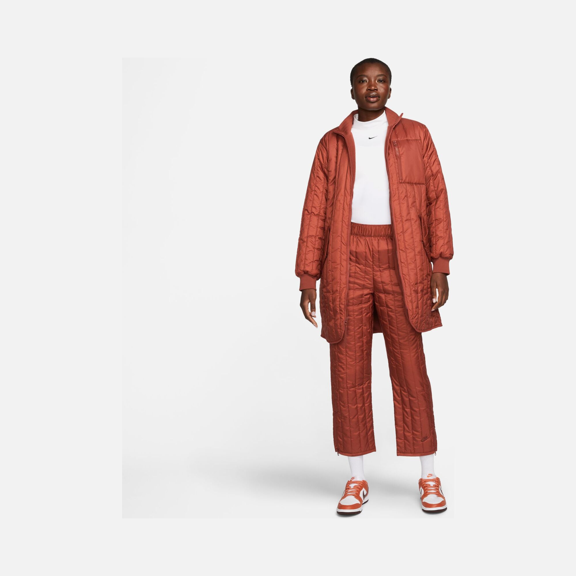 Nike Sportswear Therma-Fit Tech Pack Quilted Full-Zip Kadın Ceket