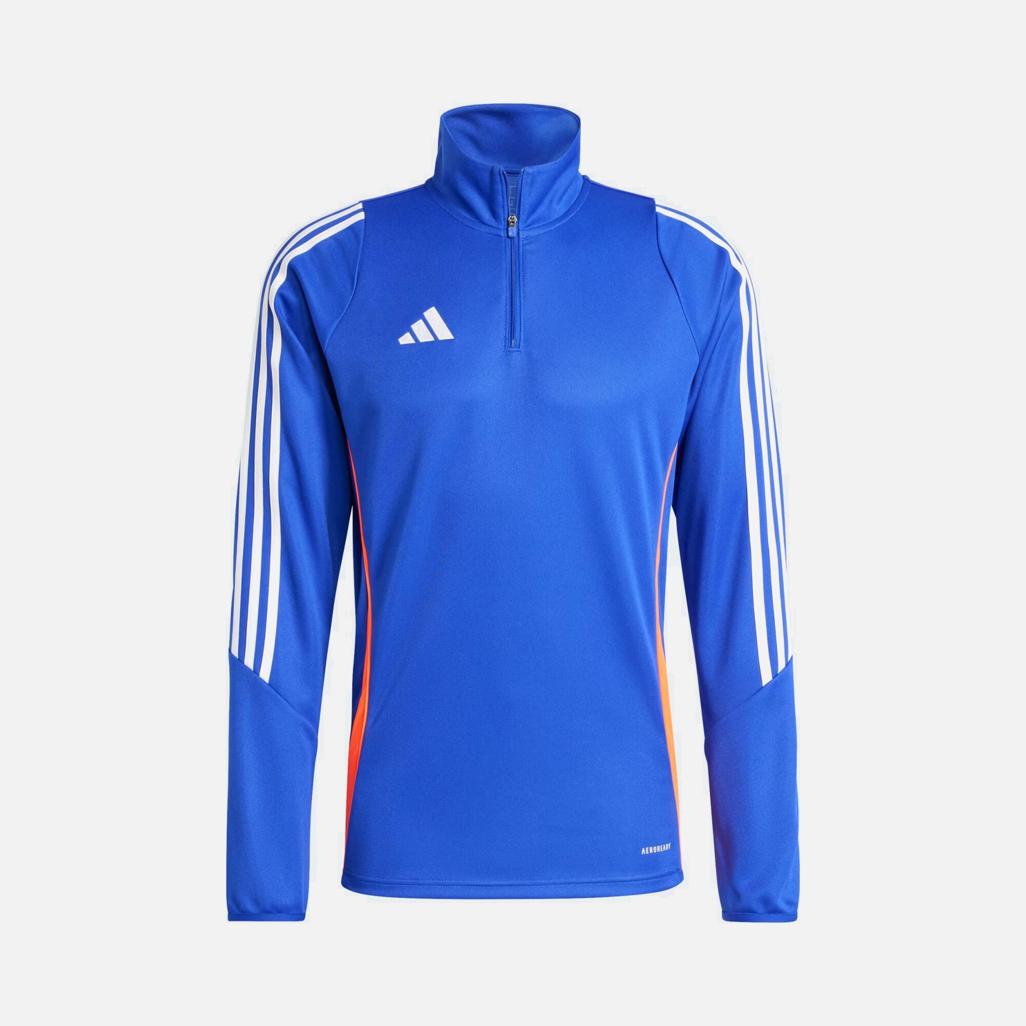 adidas Tiro 24 Football Training Half-Zip Long-Sleeve Erkek Tişört