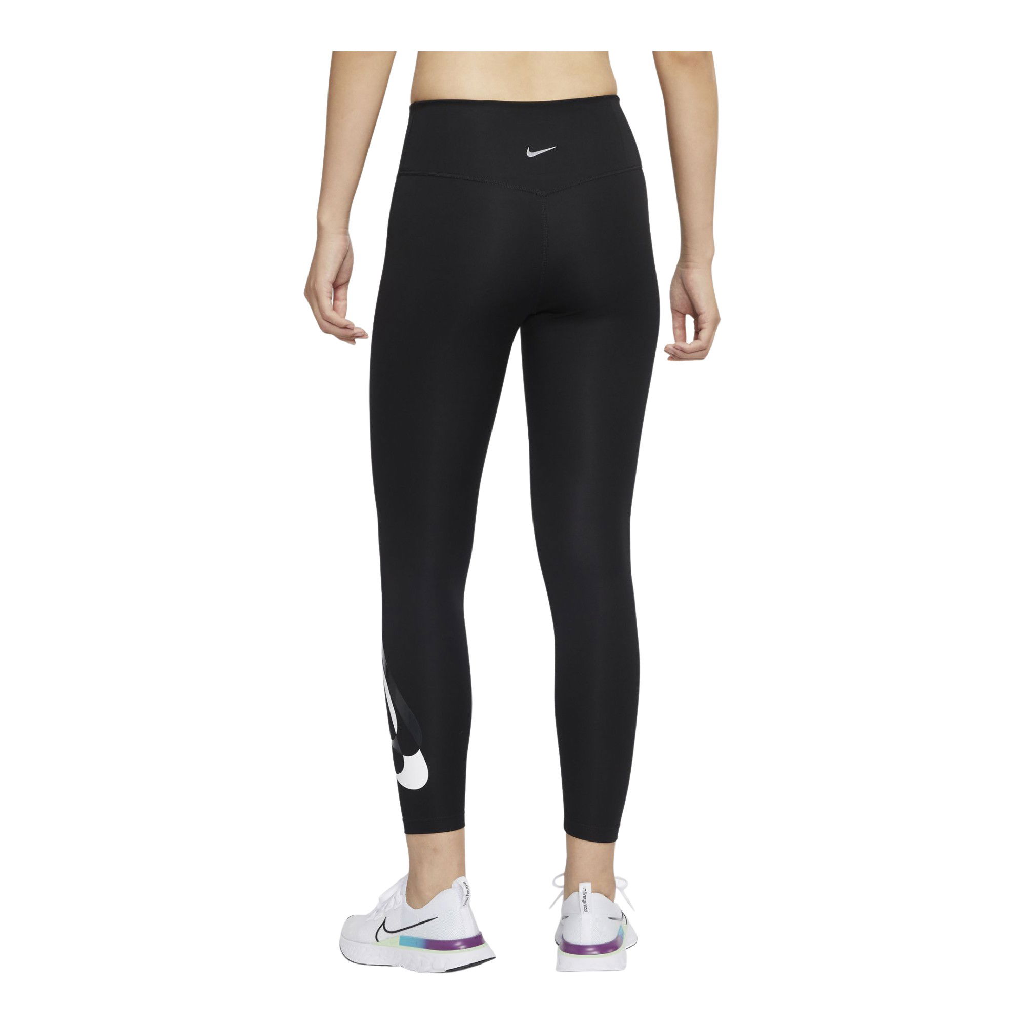 Nike Dri-Fit Swoosh Run 7/8-Length Mid-Rise Kadın Tayt