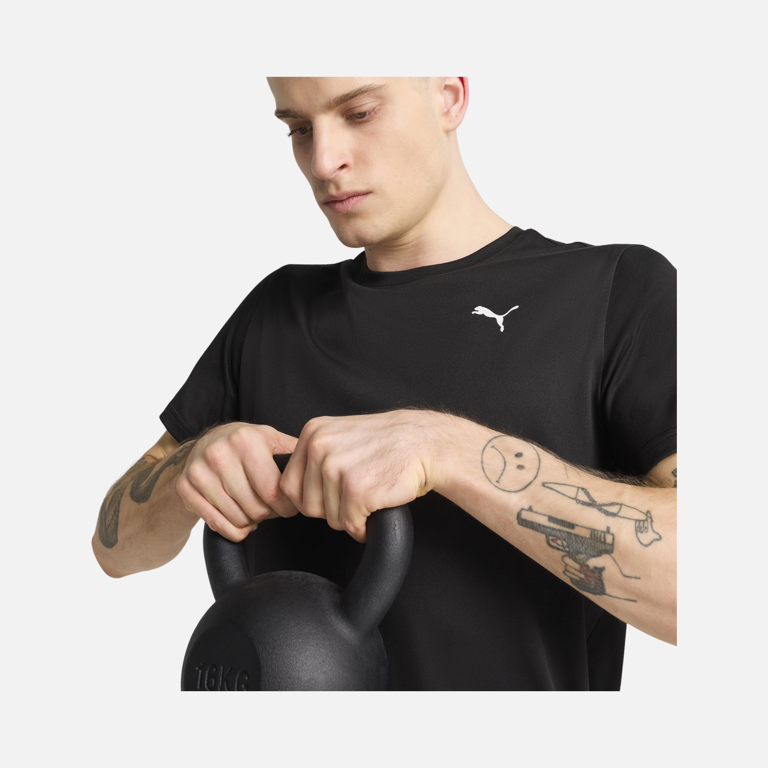 Puma DryCELL TAD Essentials Solid Cat Gym & Training Short-Sleeve Erkek Tişört