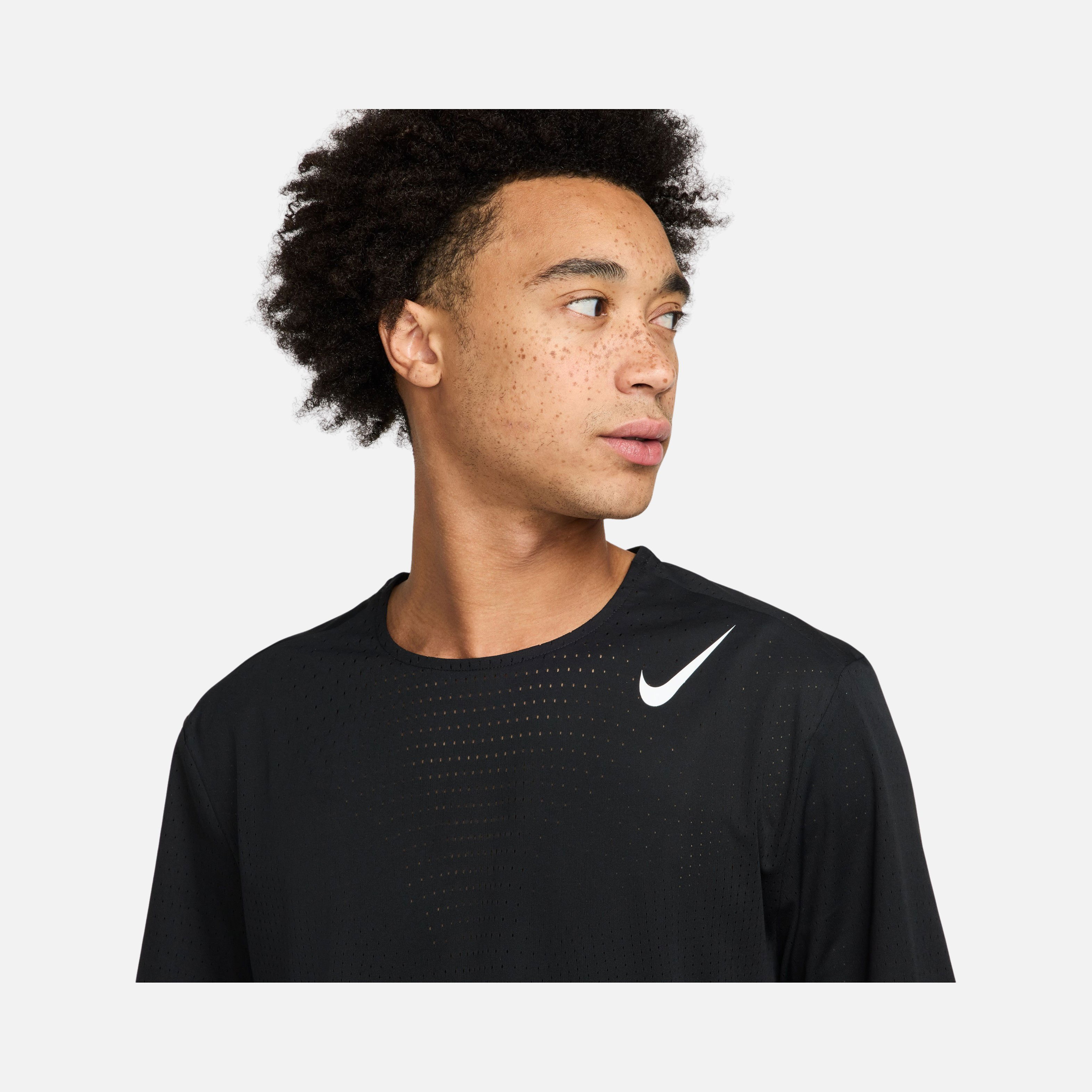 Nike Dri-Fit ADV AeroSwift Running Short-Sleeve Erkek Tişört