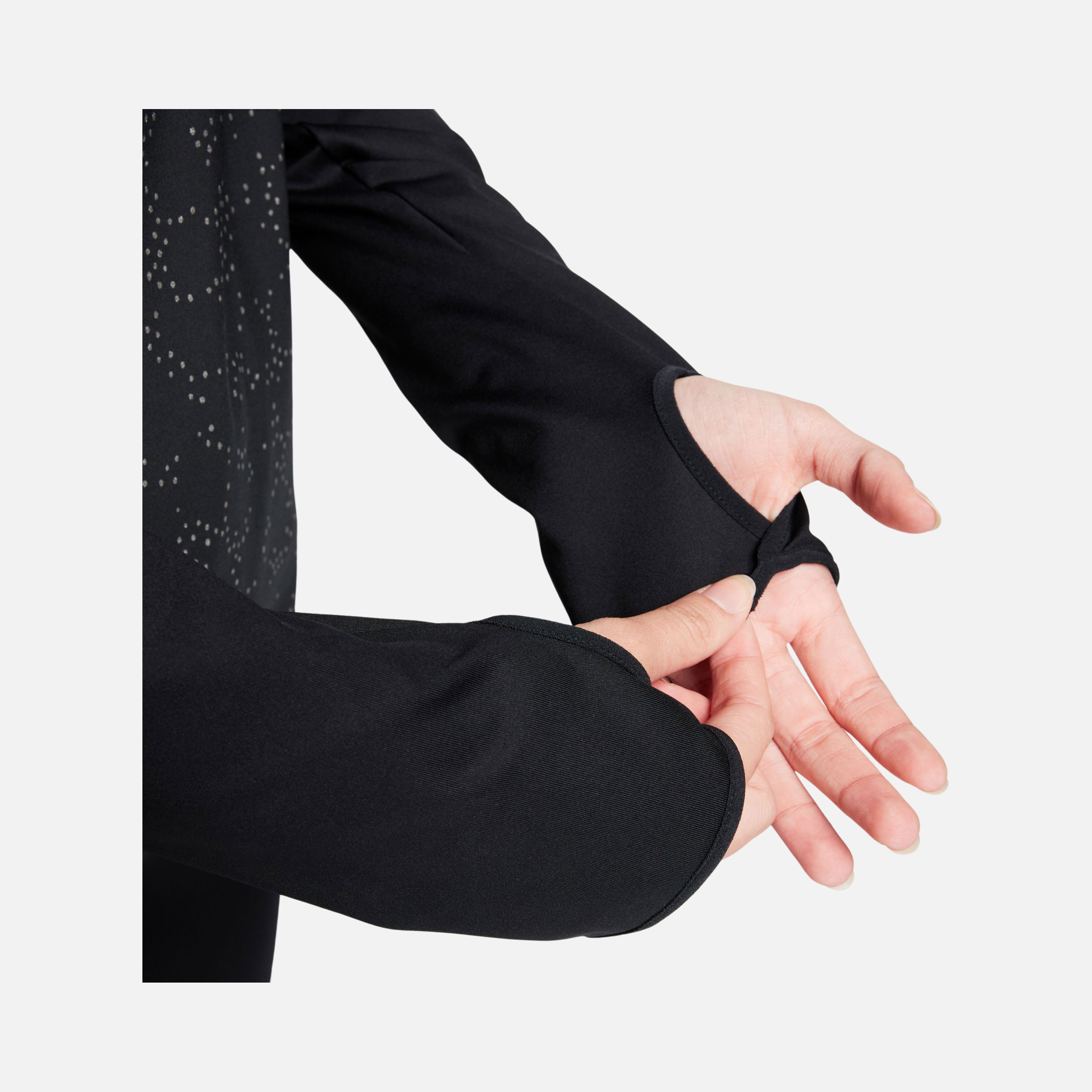 Nike Swift Element SSNL Novelty 1/2 Zip Running Long-Sleeve Kadın Tişört