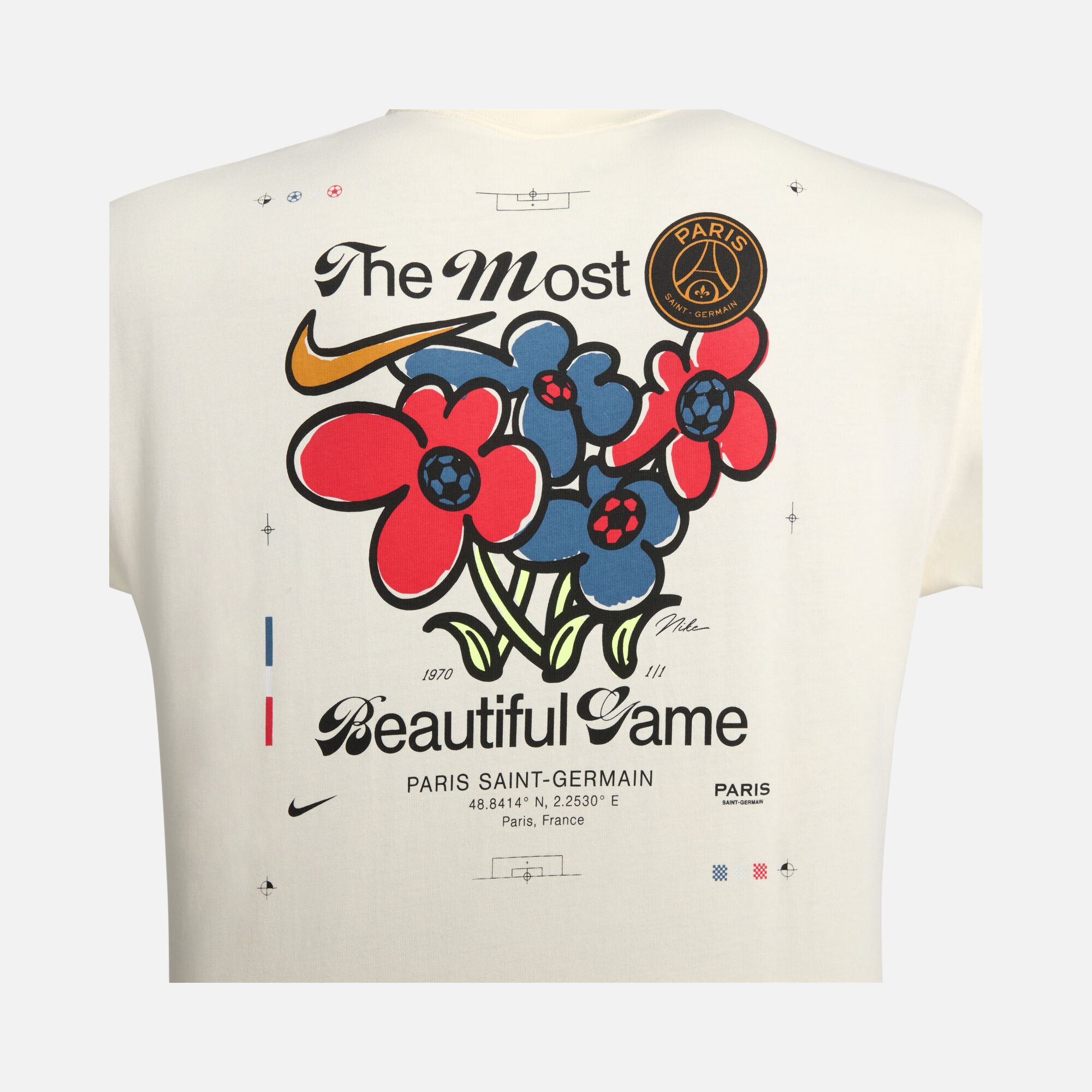 Nike Paris Saint-Germain Max90 Football Short-Sleeve Erkek Tişört