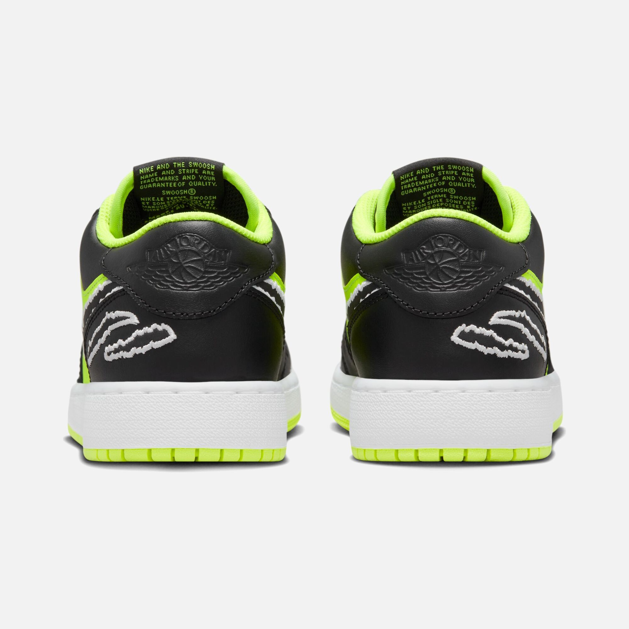 Nike Air Jordan 1 Low SE ''Torn Swoosh & Claw Marks'' (GS) Spor Ayakkabı