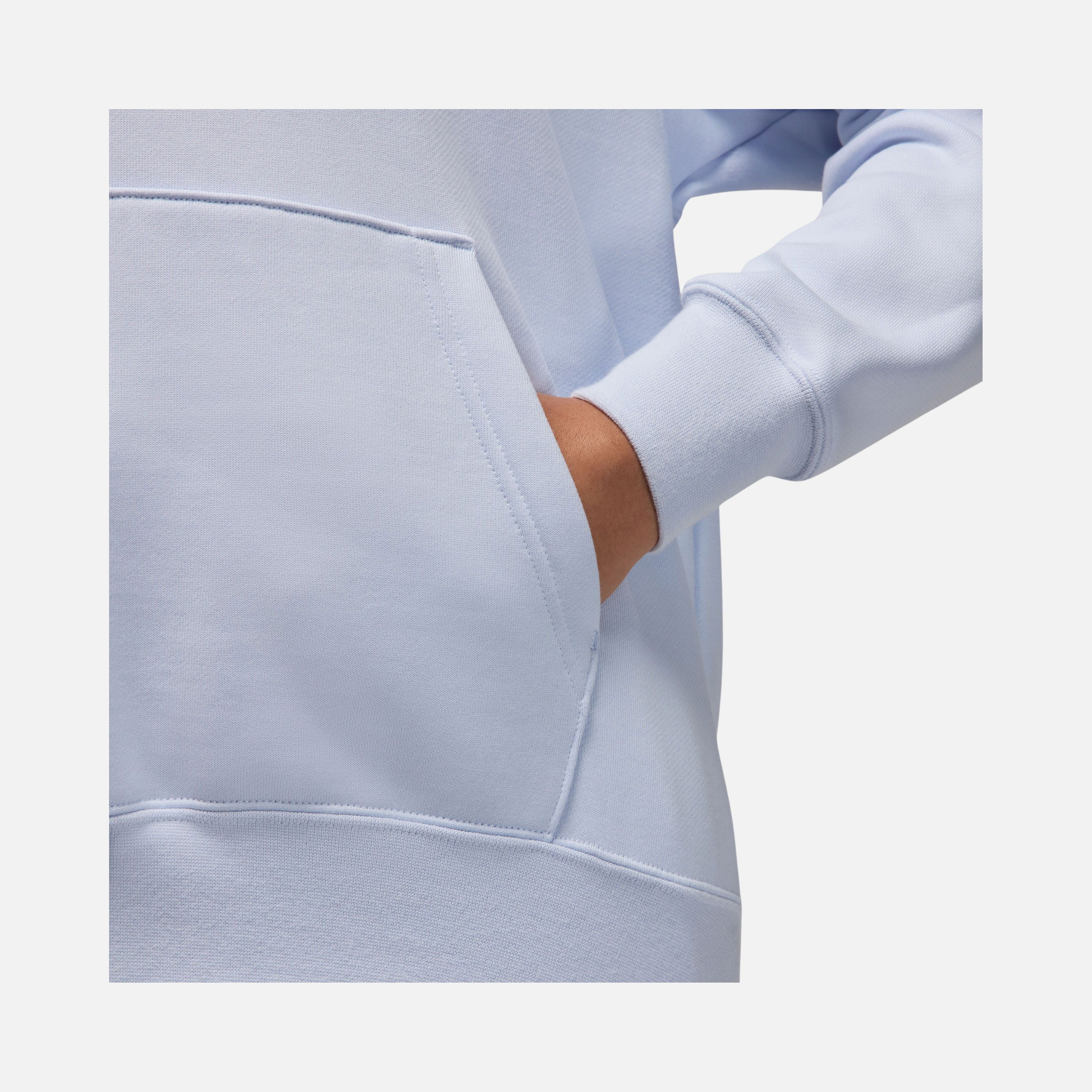 Nike Jordan Flight Fleece Satin Lined Pullover Hoodie Kadın Sweatshirt