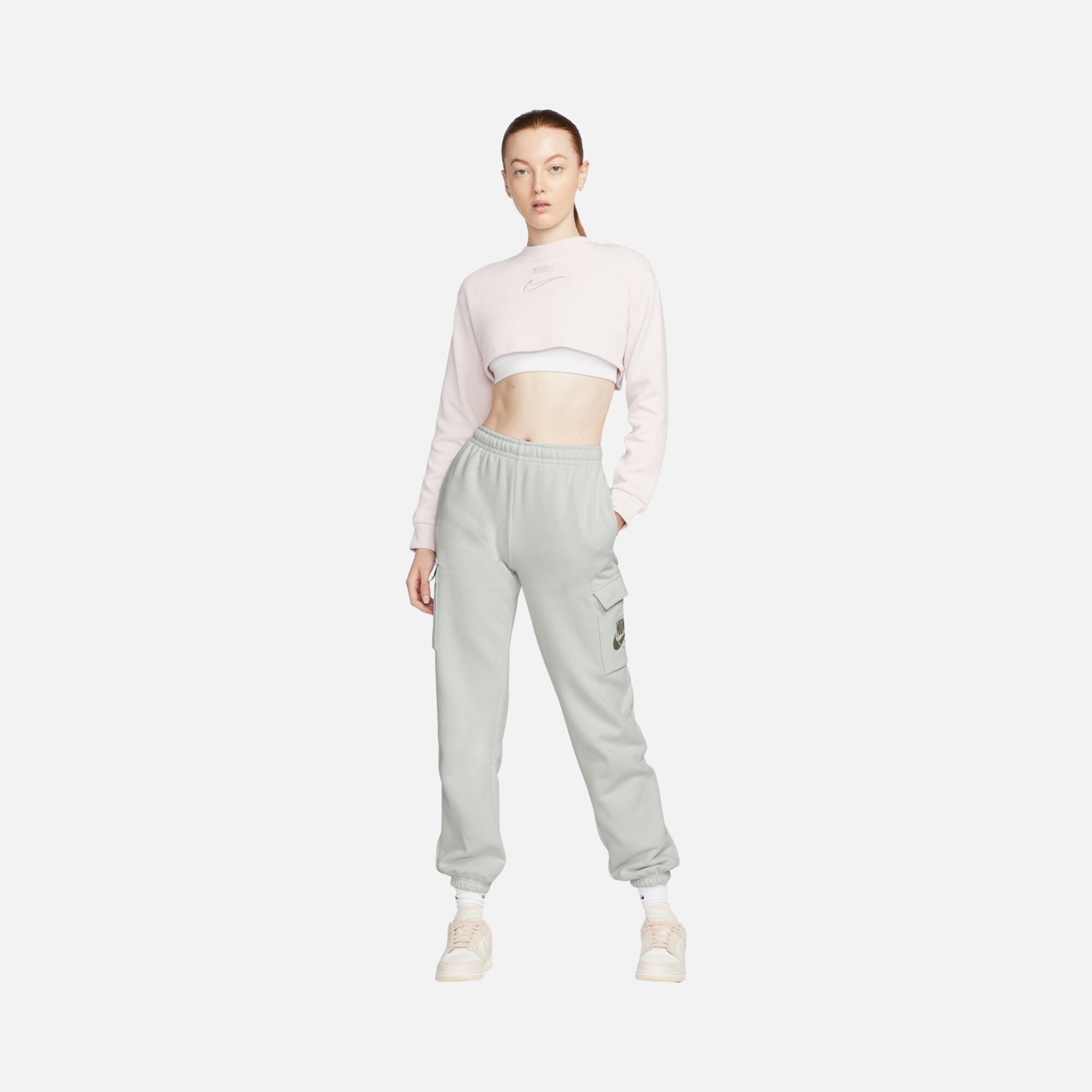 Nike Sportswear Graphic Fleece Cargo Kadın Eşofman Altı