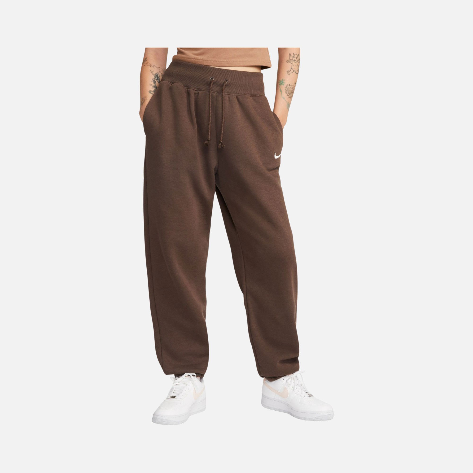 Nike Sportswear Phoenix Fleece Oversized High-Waisted Kadın Eşofman Altı