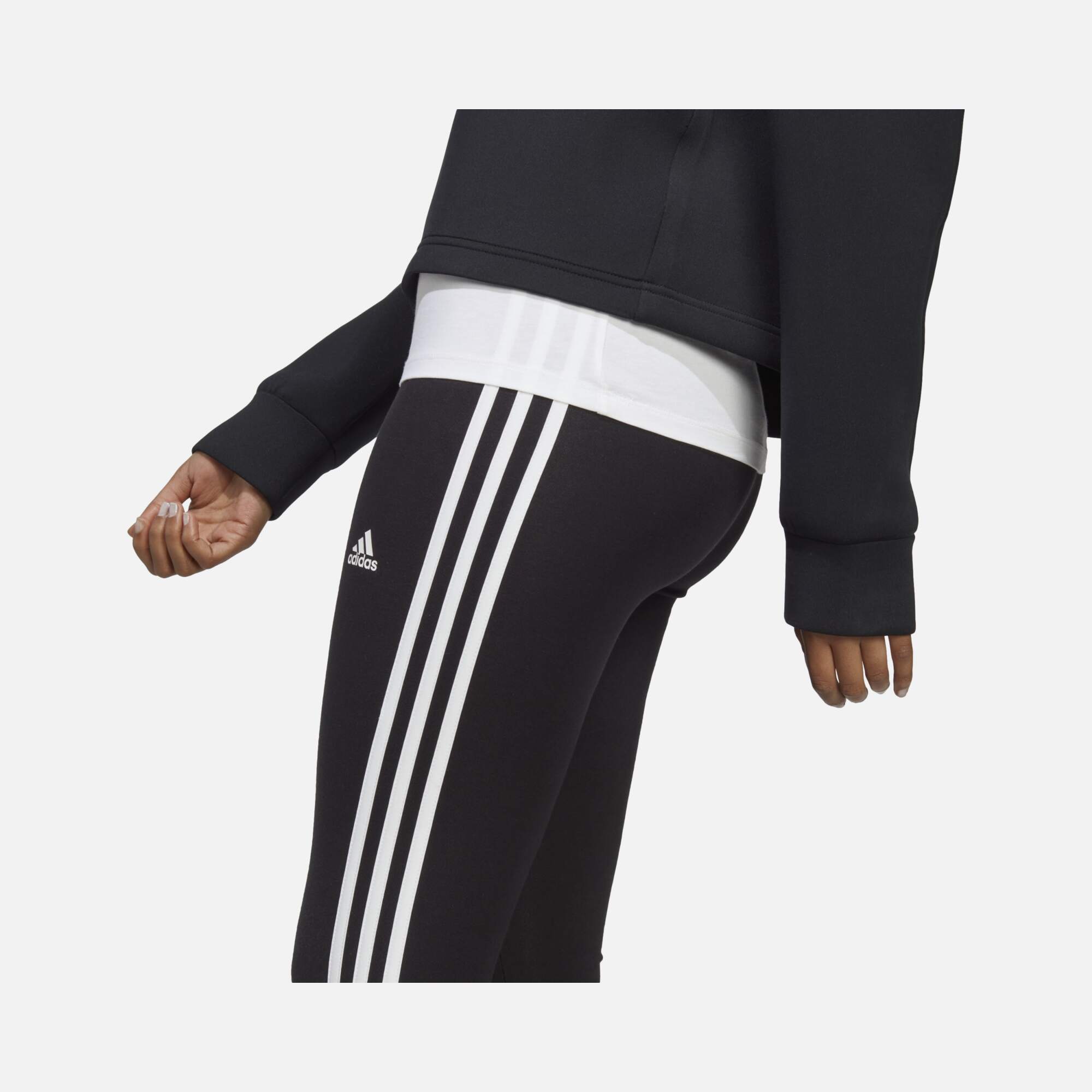 adidas Sportswear 3-Stripes High-Waist 7/8 Kadın Tayt