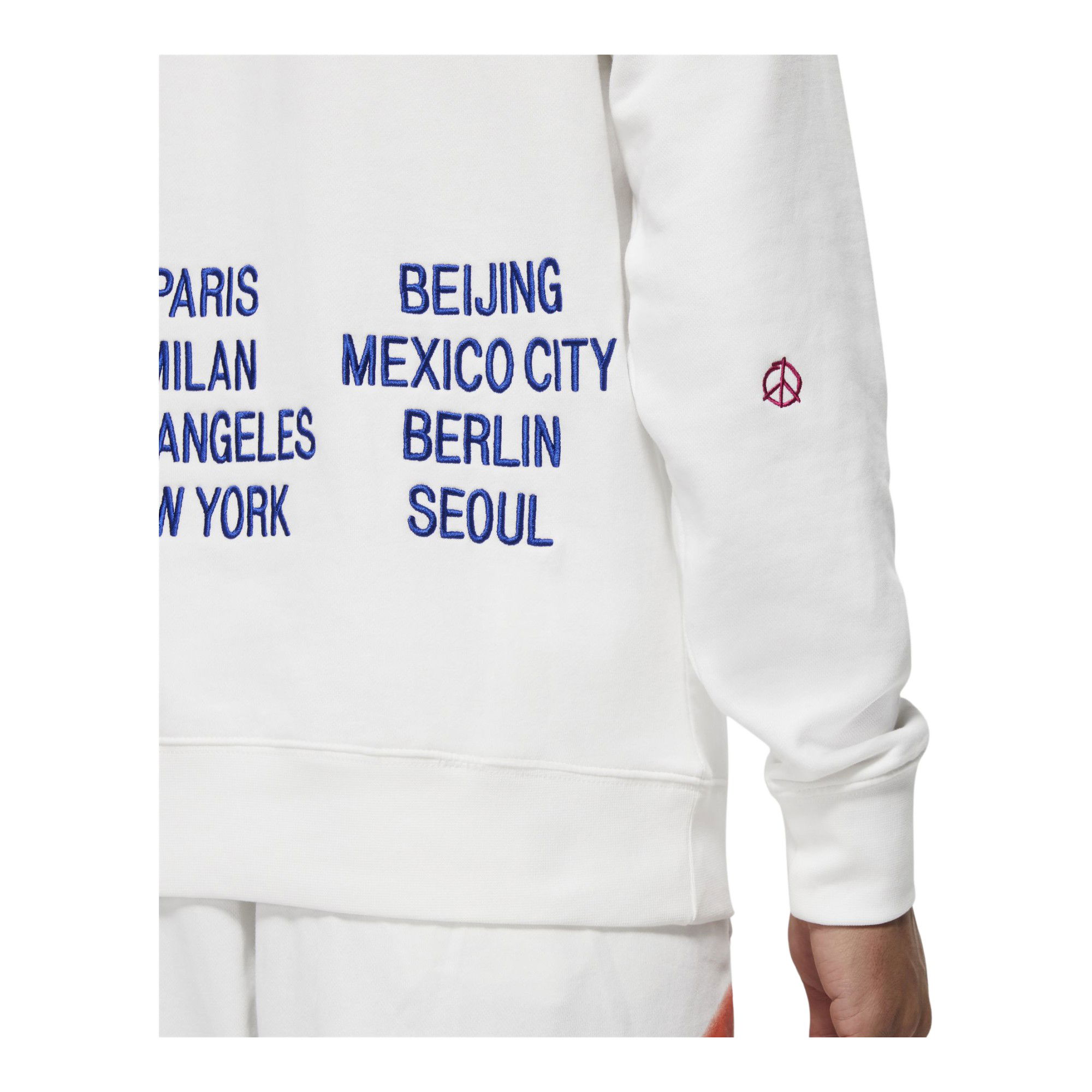 Nike Sportswear French Terry Worldtour Crew Erkek Sweatshirt