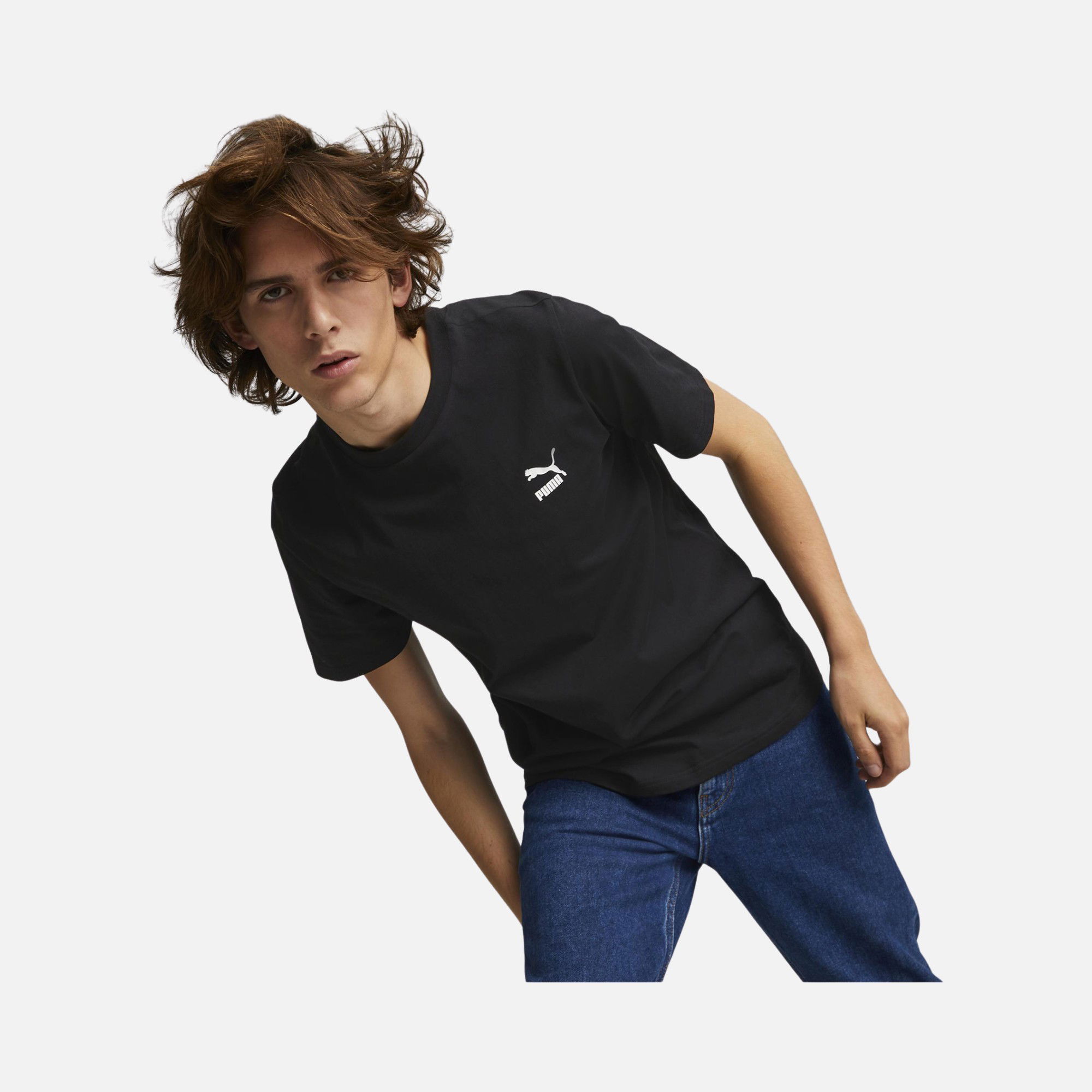 Puma Sportswear Classics Small Logo Short-Sleeve Erkek Tişört