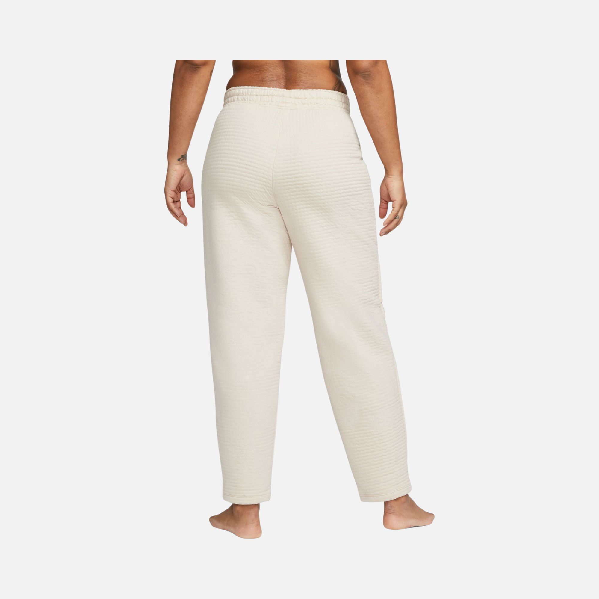 Nike Yoga Luxe Therma-Fit Jacquard Fleece Bottom Kadın Eşofman Altı