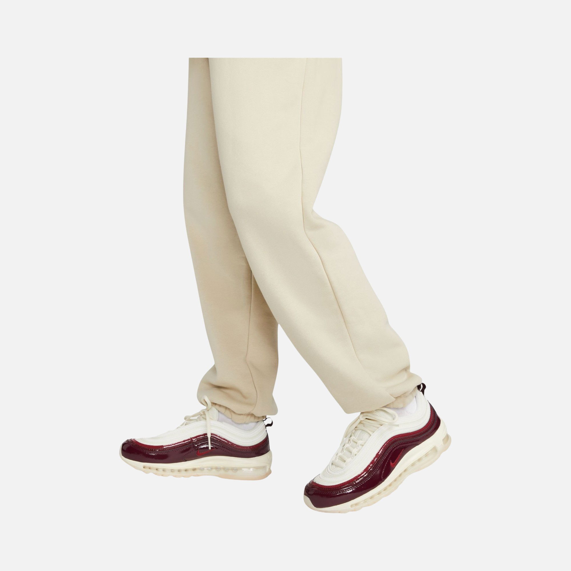 Nike Sportswear Phoenix Fleece High Waisted Oversized Kadın Eşofman Altı