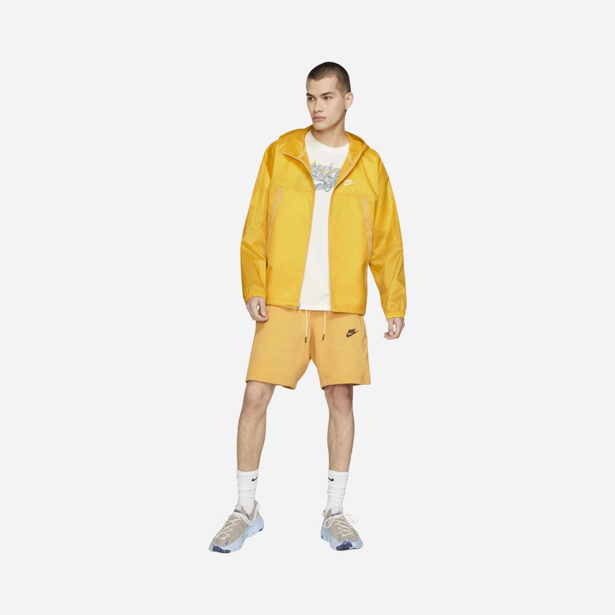Nike Sportswear Revival Lightweight Woven Full-Zip Hoodie Erkek Ceket