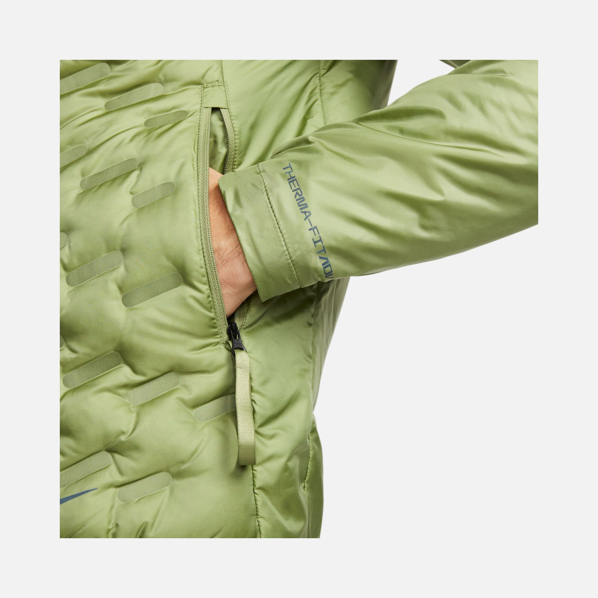 Nike Therma-Fit ADV Repel Down-Fill Running Full-Zip Hoodie Erkek Ceket