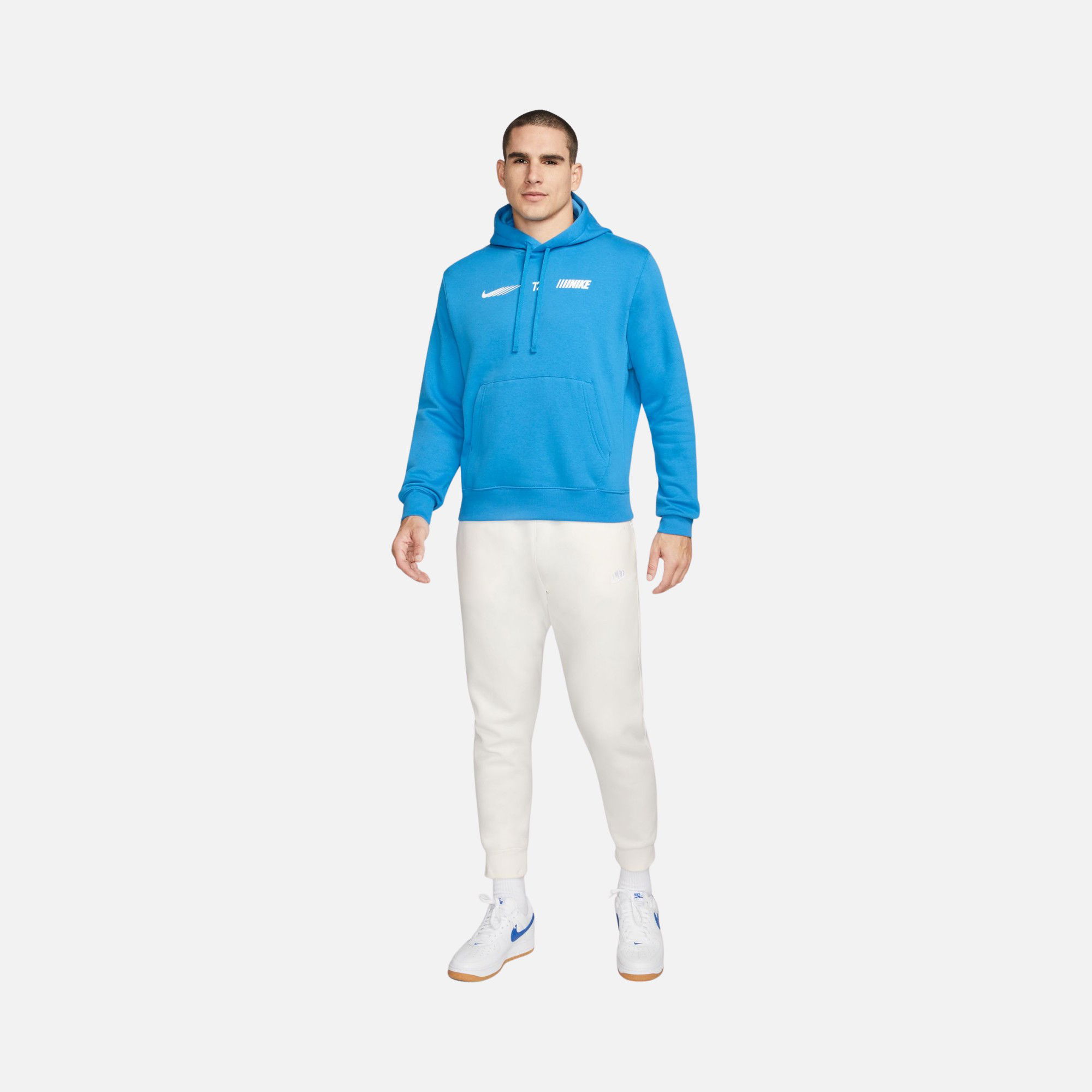 Nike Sportswear Standard Issue Brushed Fleece Pullover Hoodie Erkek Sweatshirt