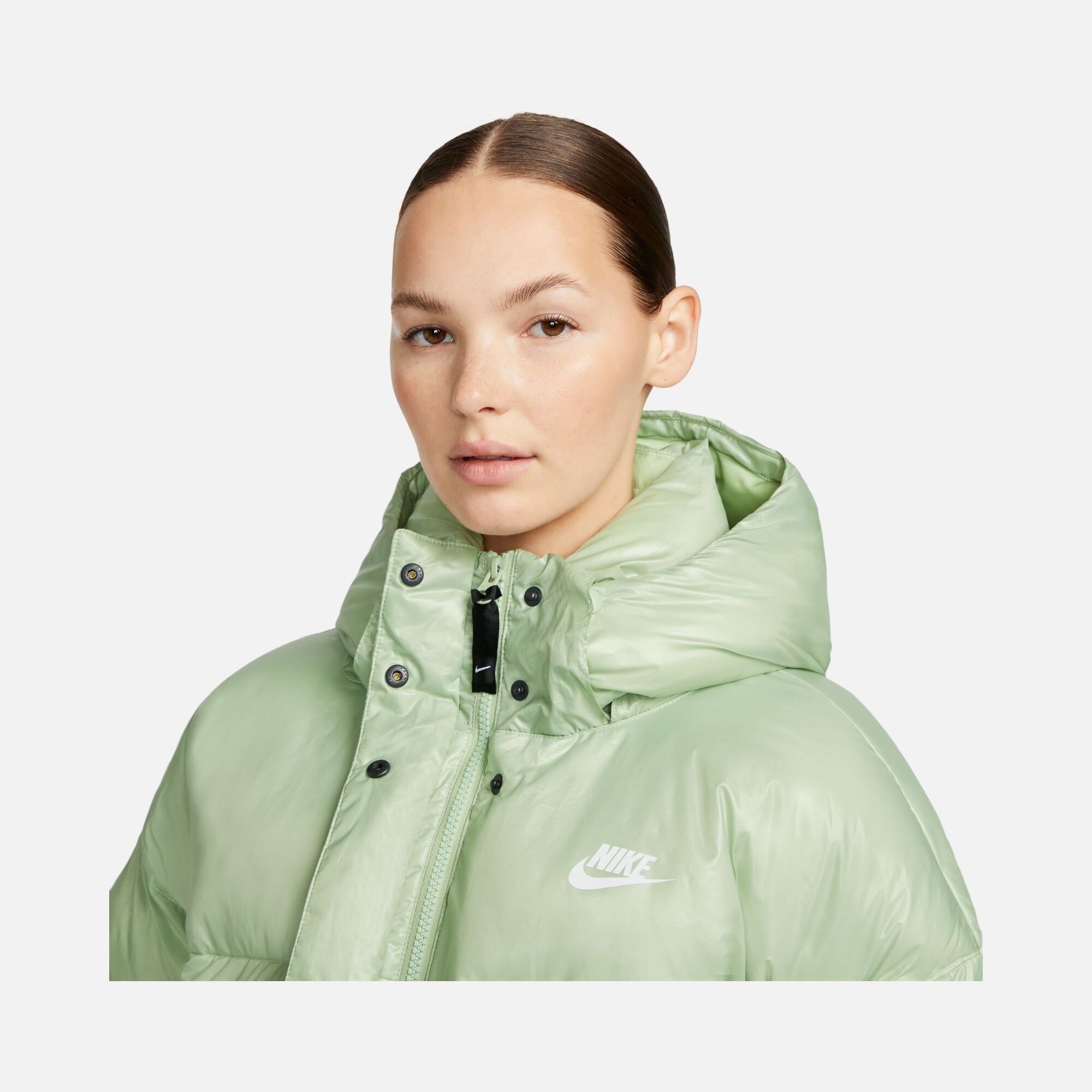 Nike Sportswear Therma-Fit City Series Synthetic Fill Full-Zip Hoodie Kadın Mont