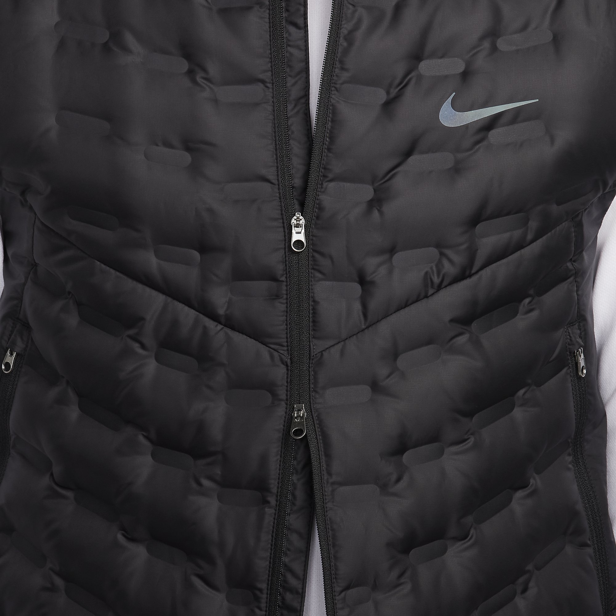 Nike Therma-Fit ADV AeroLoft Repel Down Running Full-Zip Erkek Yelek