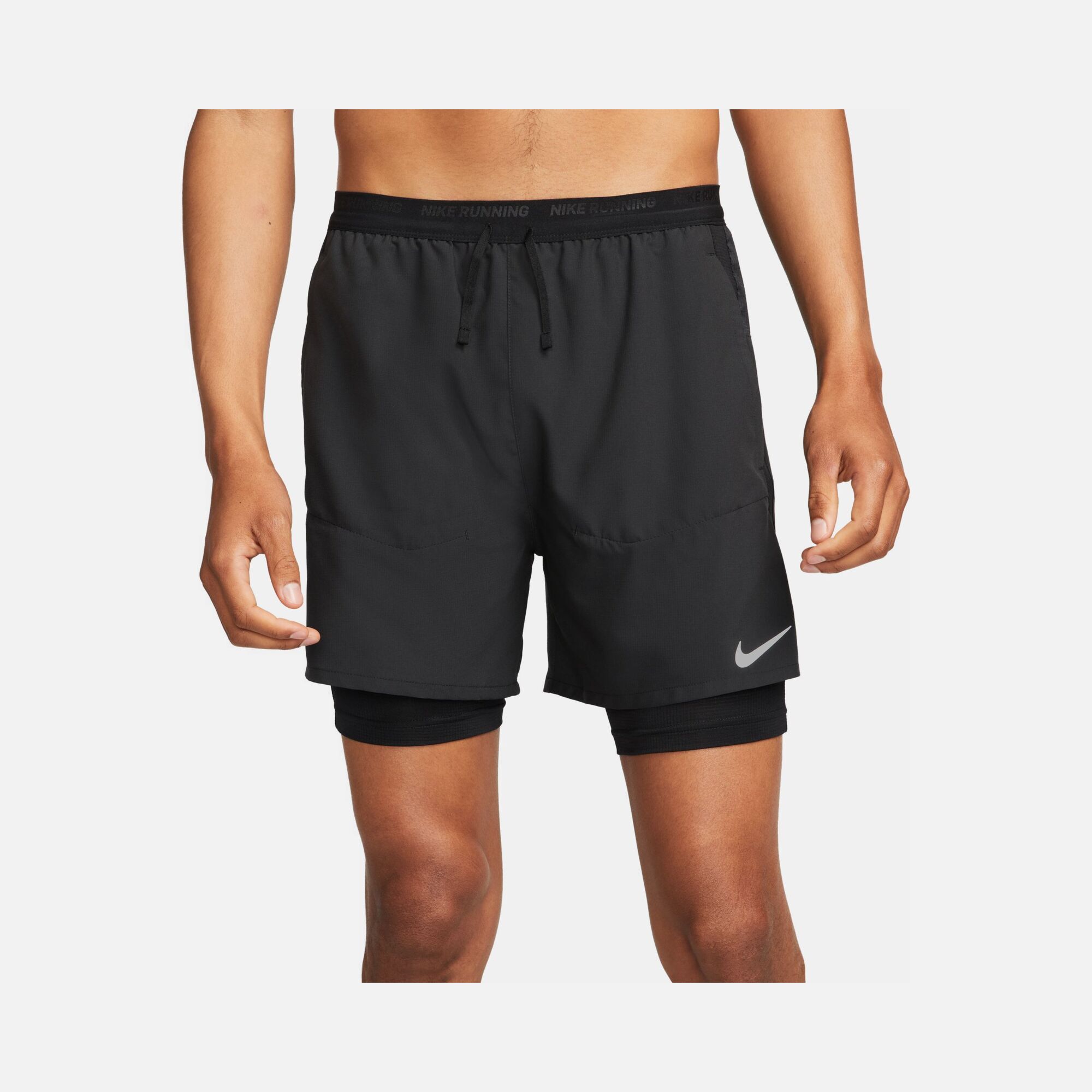 Nike Dri-Fit Stride Hybrid 13cm (approx.) 2-in-1 Running Erkek Şort