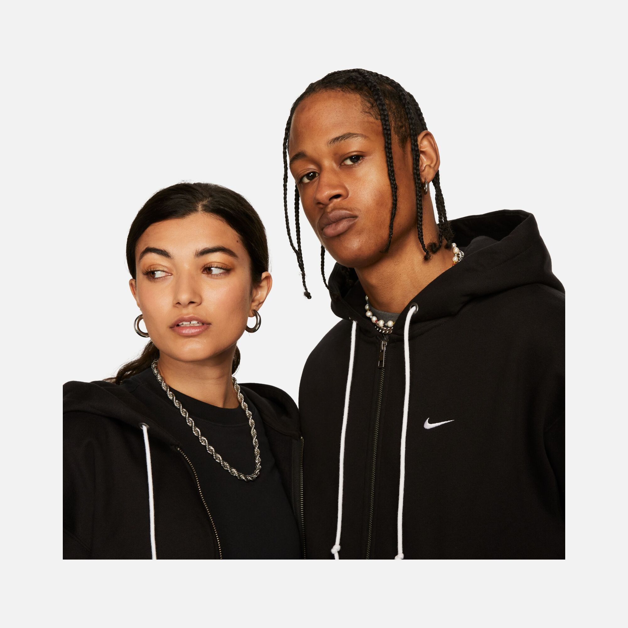 Nike Sportswear Solo Swoosh Full-Zip Hooded Erkek Sweatshirt