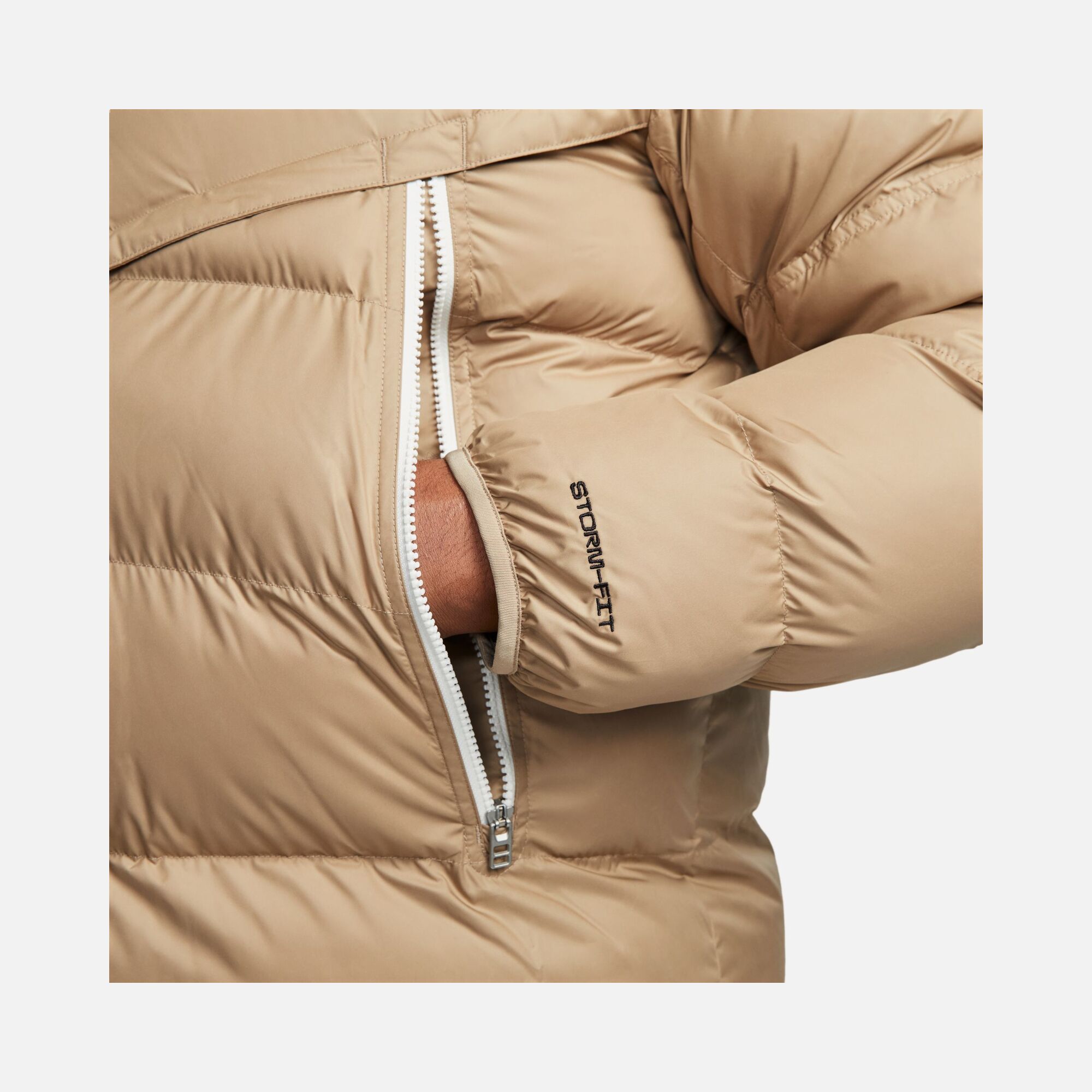 Nike Sportswear Storm-Fit Windrunner Primaloft ® Filled Full-Zip Hoodie Erkek Parka