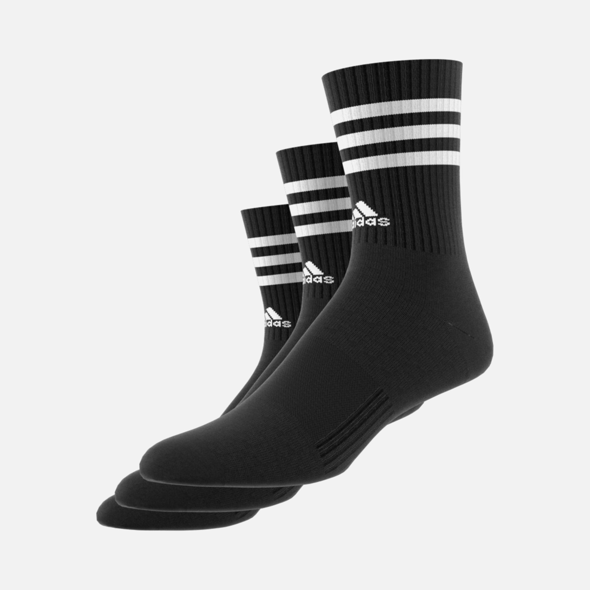 adidas 3-Stripes Cushioned Crew Gym & Training (3 Pairs) Unisex Çorap
