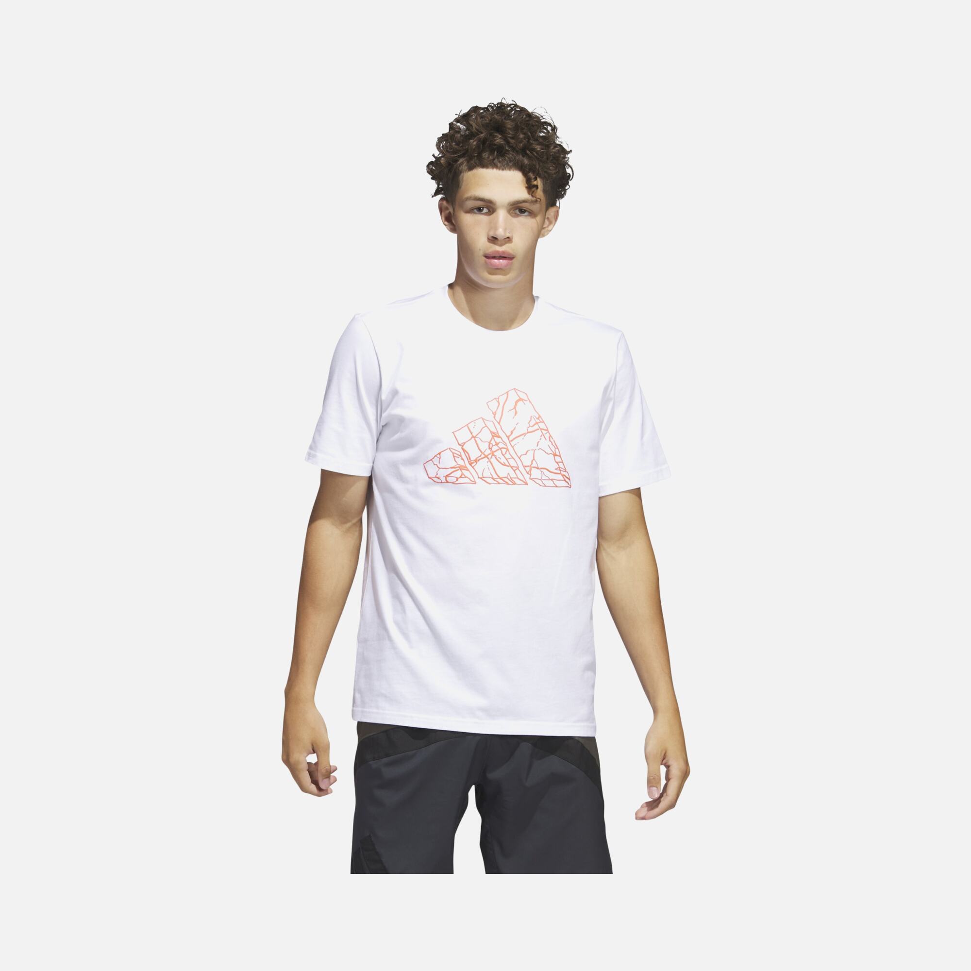 adidas Pass Rock Basketball Graphic Short-Sleeve Erkek Tişört