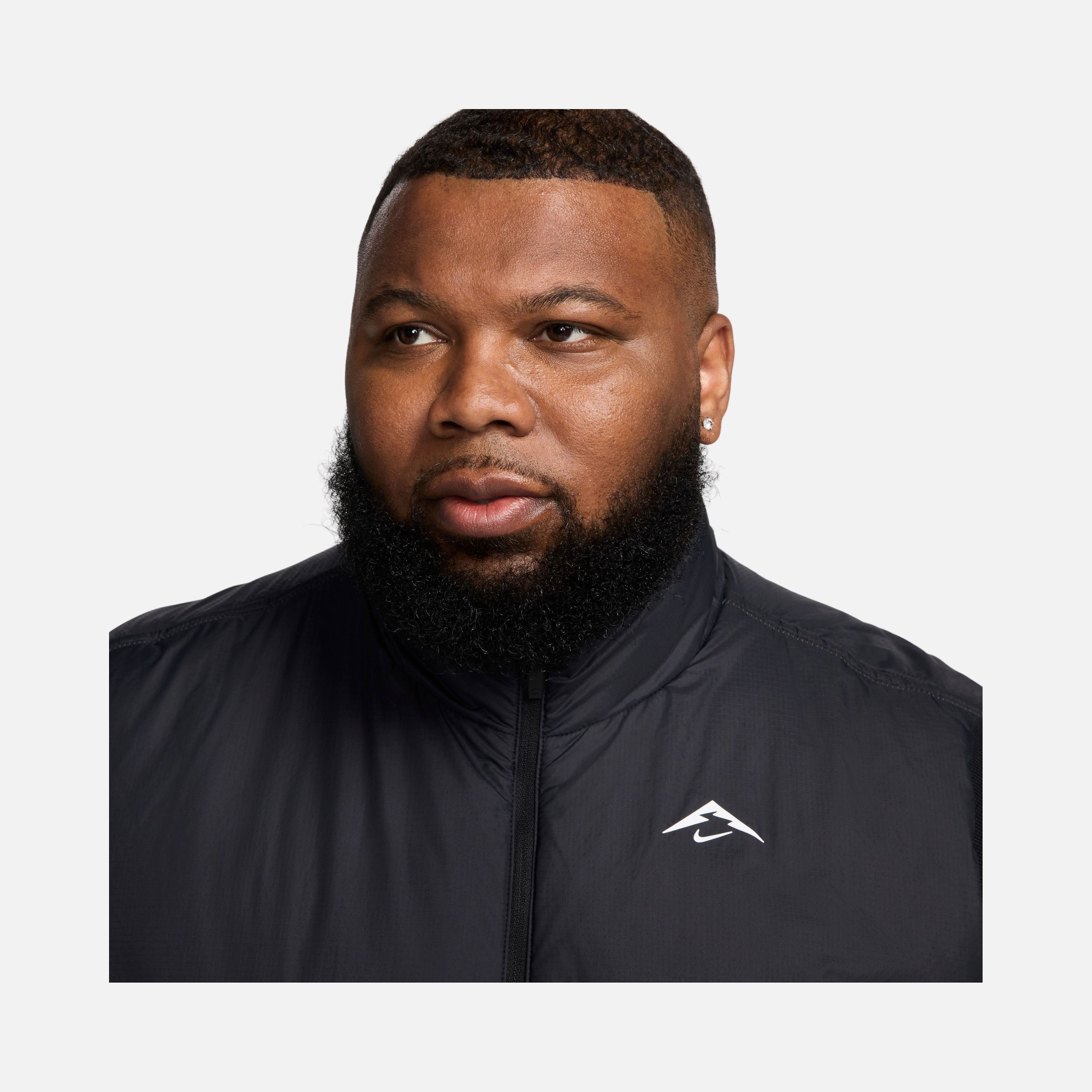 Nike Trail PrimaLoft® Thermoplume Therma-Fit Running Full-Zip Erkek Yelek