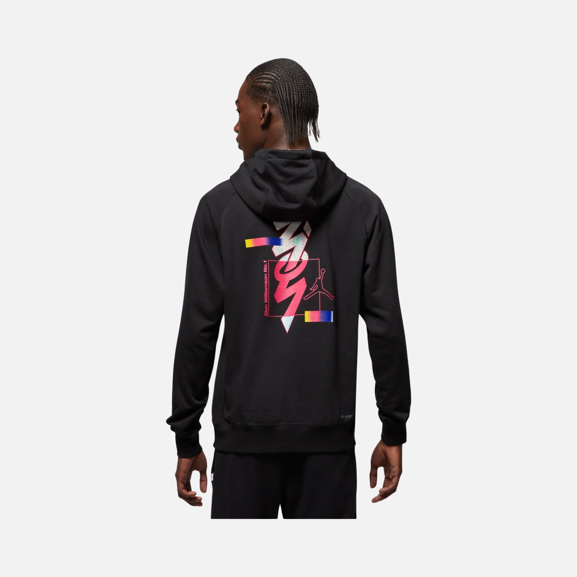 Nike Jordan Dri-Fit x Zion French Terry Pullover Hoodie Erkek Sweatshirt