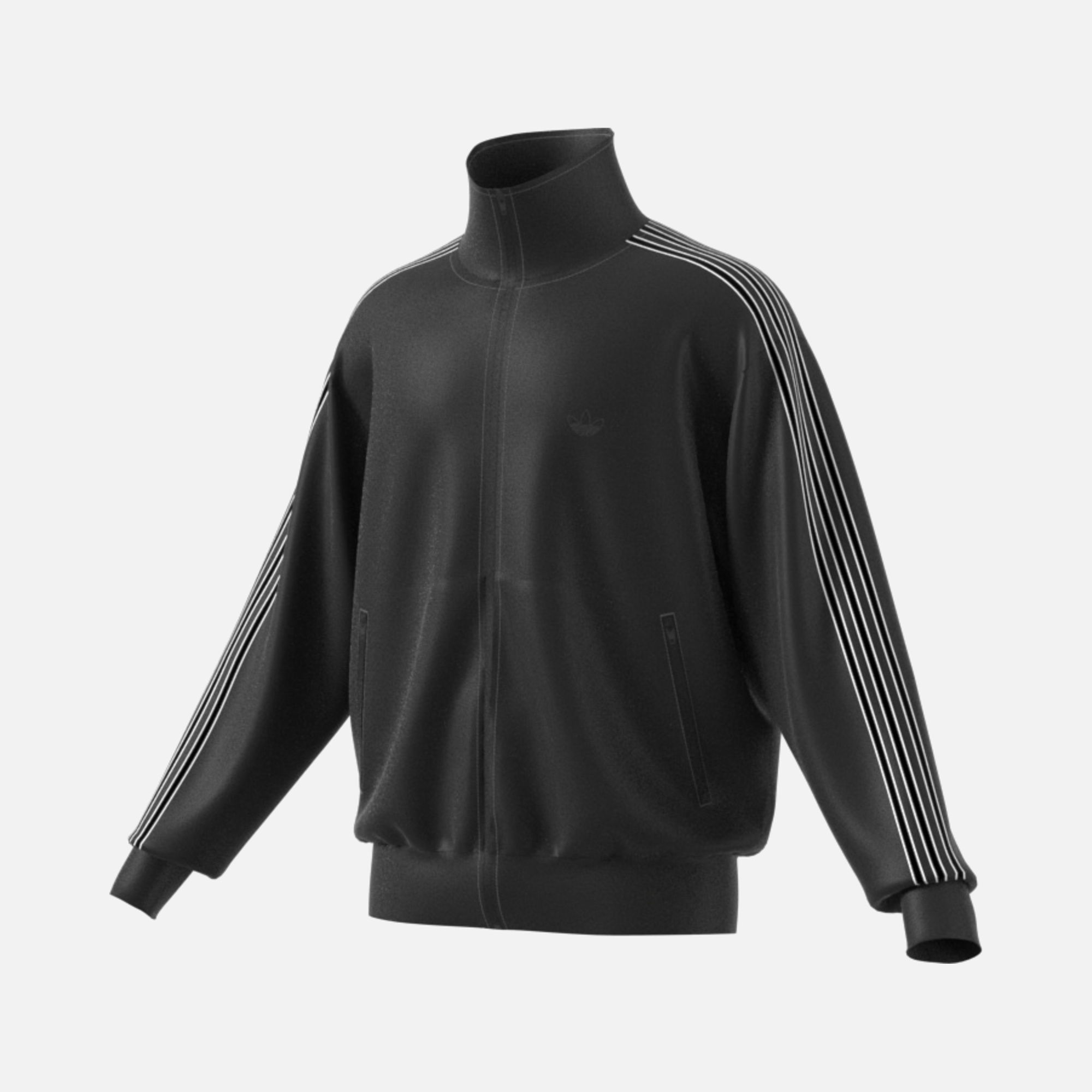 adidas Sportswear Outlined Trefoil Firebird Track Full-Zip Erkek Sweatshirt