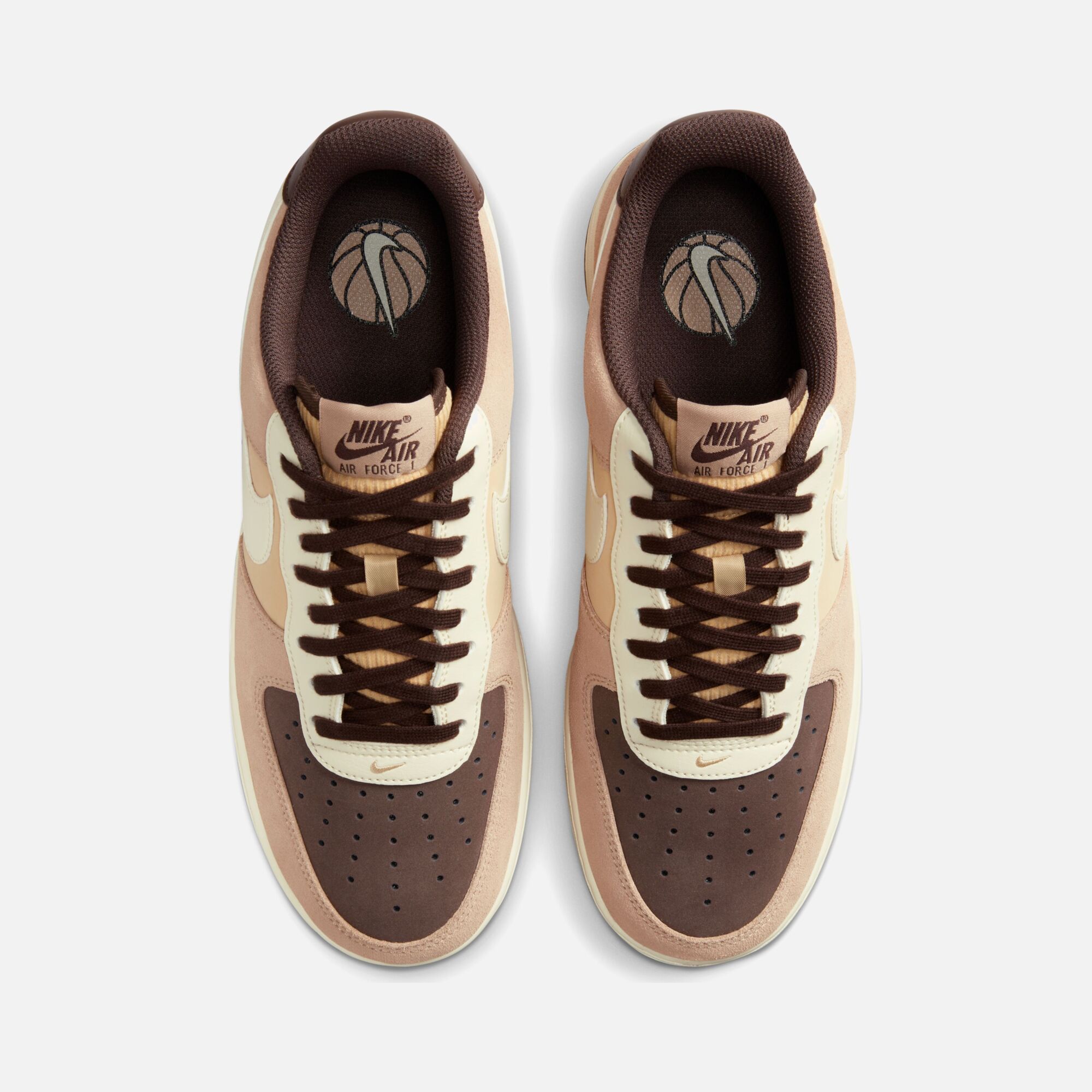 Nike Air Force 1 '07 LV8 EMB Suede & Leather Erkek Spor Ayakkabı