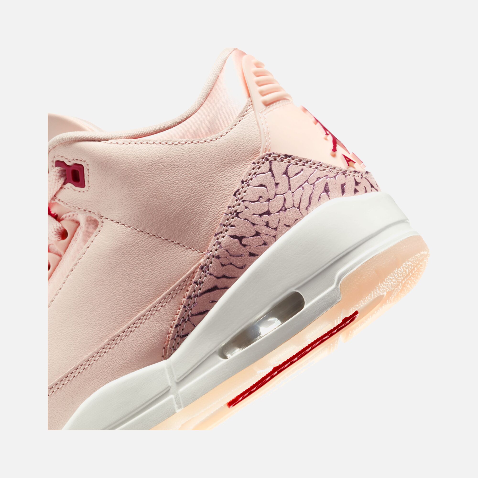 Nike Air Jordan 3 Retro ''Treat Yourself'' Jewelry Charms Details Kadın Spor Ayakkabı