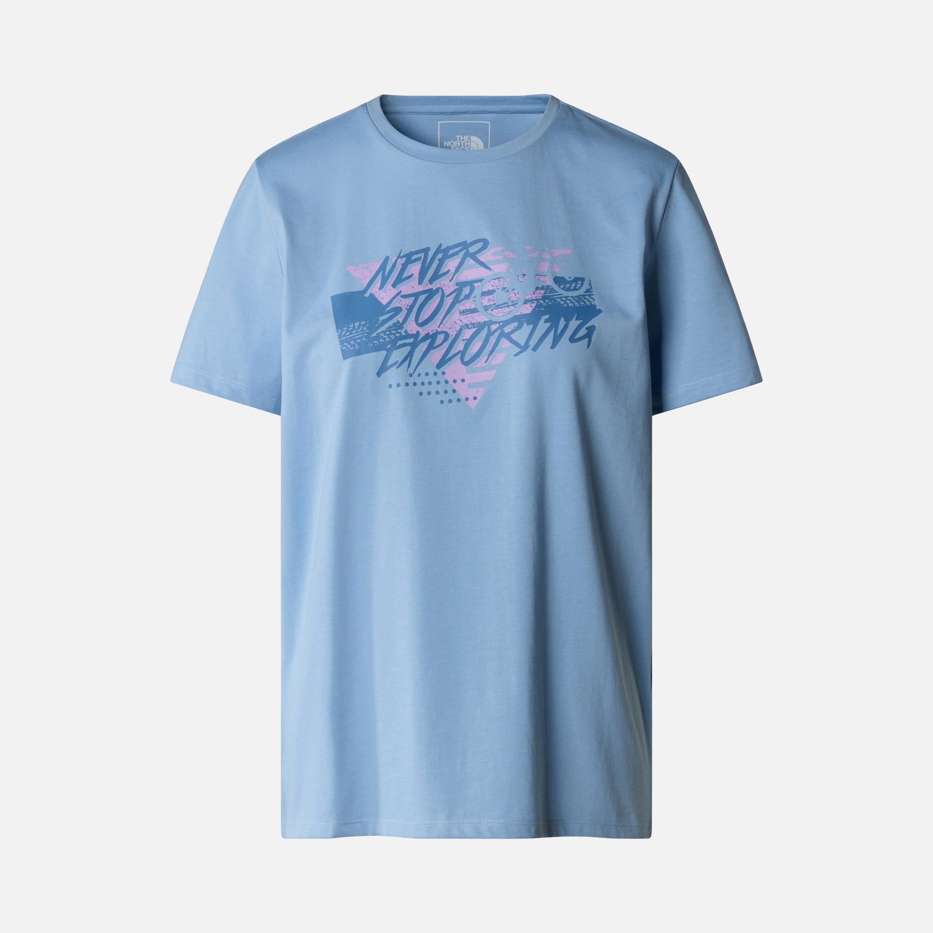 North Face Foundation Traces Graphic Short-Sleeve Kadın Tişört