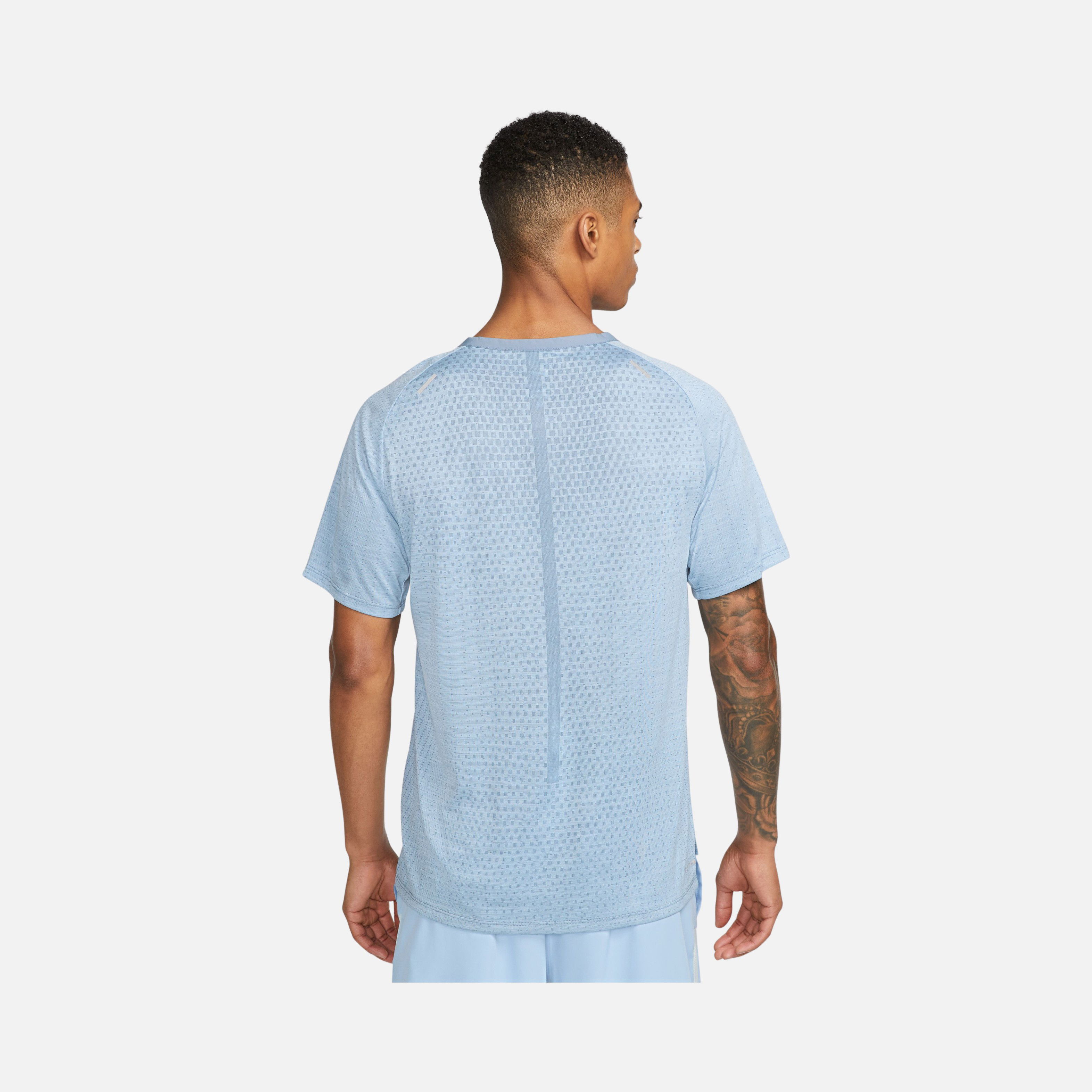 Nike Dri-Fit ADV TechKnit Ultra Running Short-Sleeve Erkek Tişört