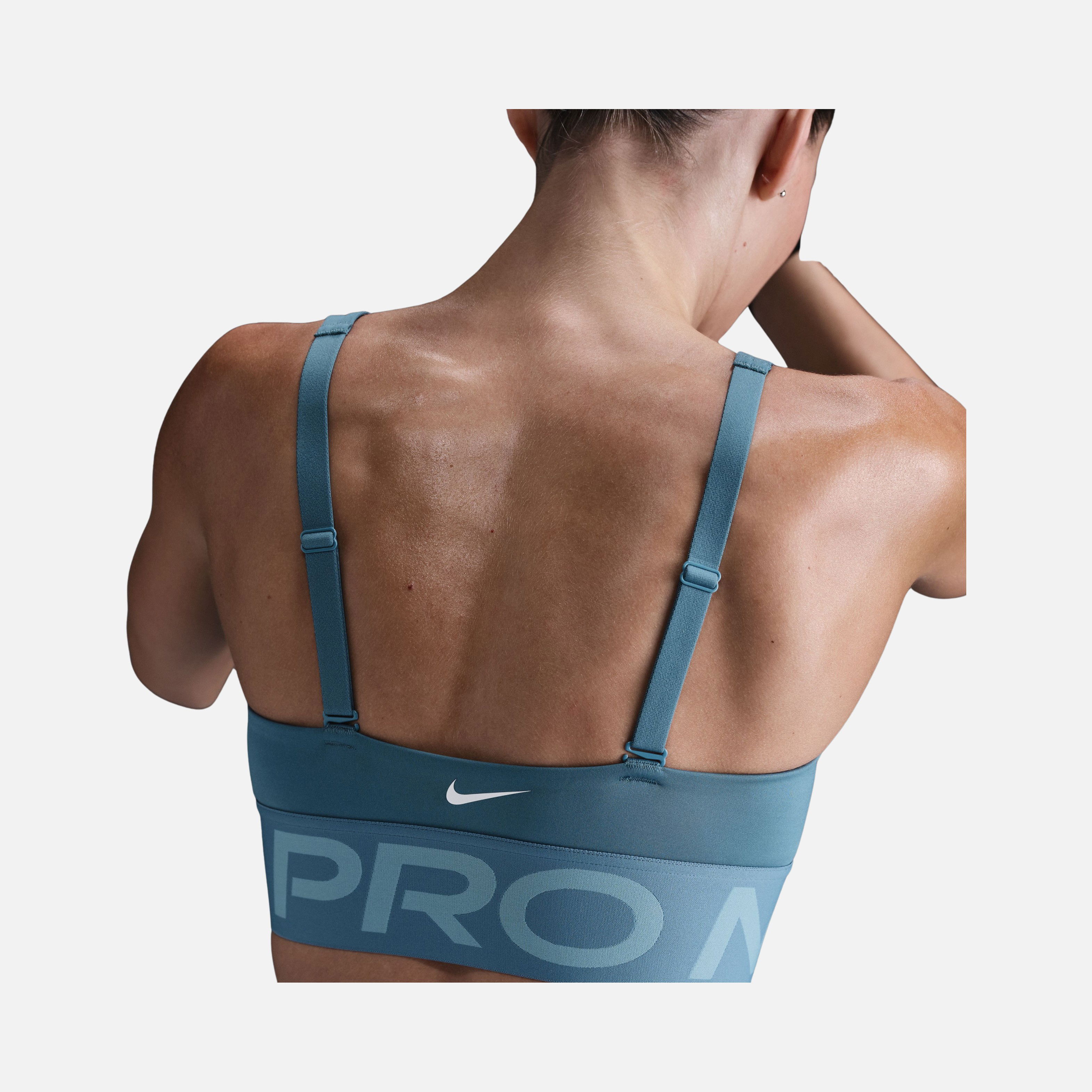 Nike Pro Indy Plunge Medium-Support Padded Training Kadın Bra