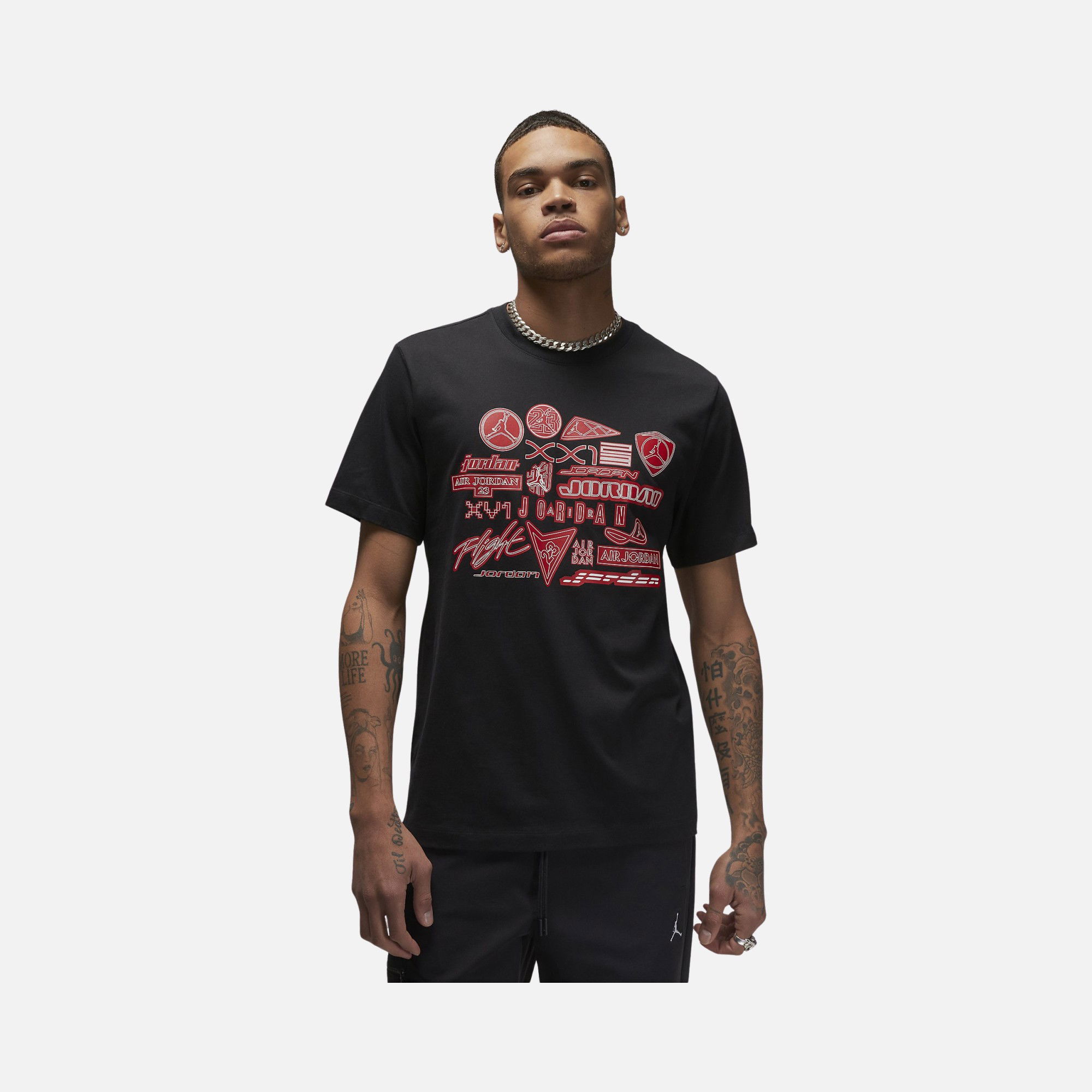 Nike Jordan Brand Graphic Crew 4 Short-Sleeve Erkek Tişört