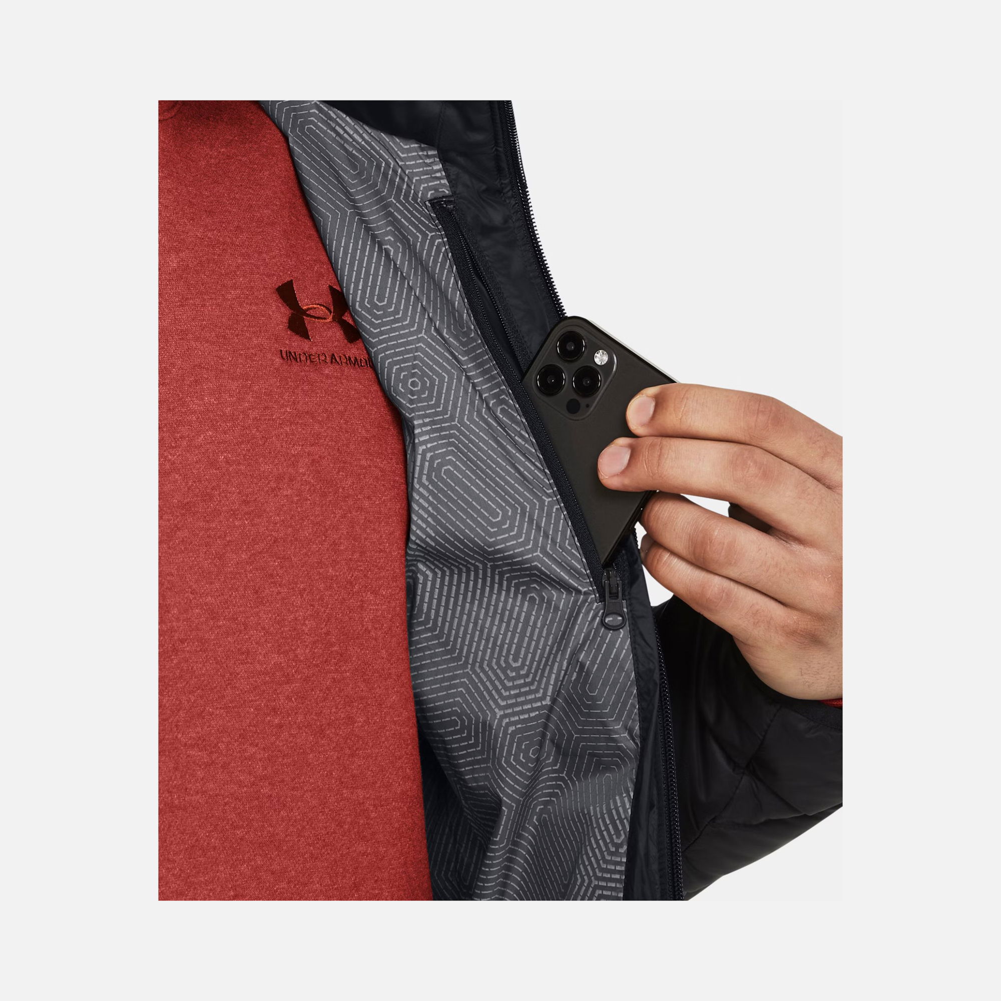 Under Armour Legend Storm Technology 600-Fill Allied Duck Down Insulation Full-Zip Hoodie Erkek Mont