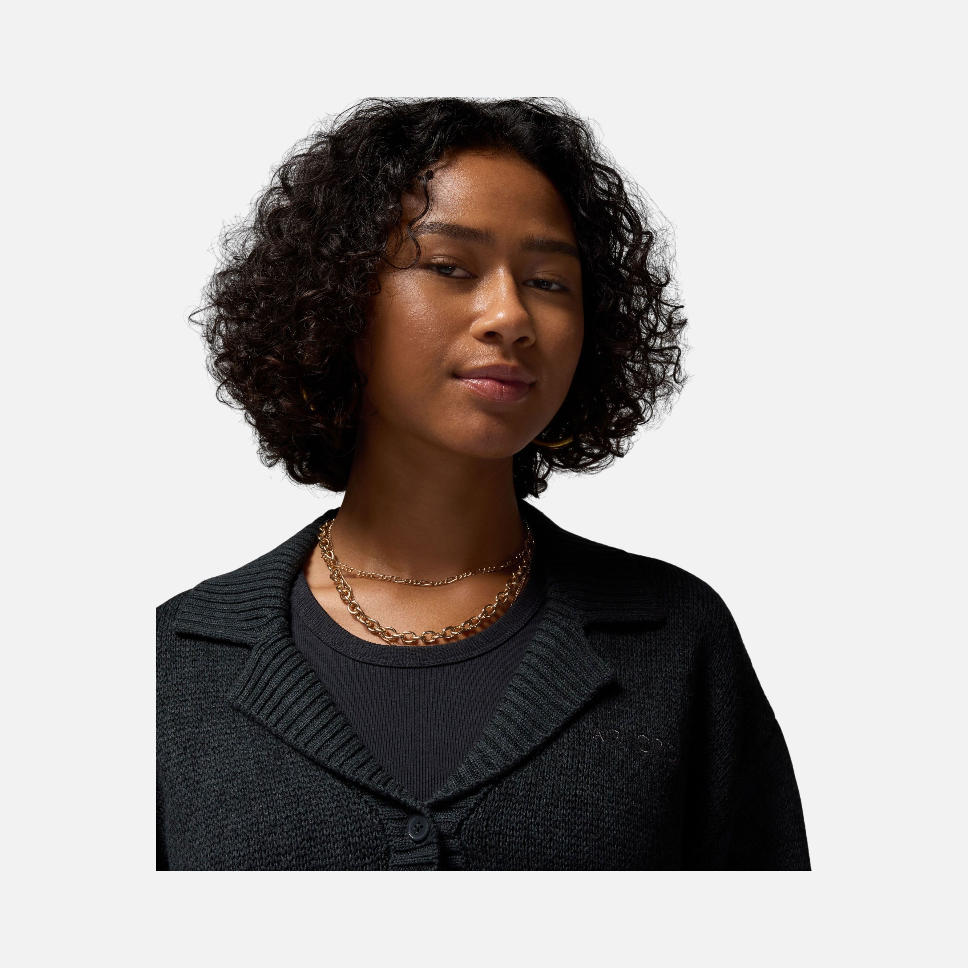 Nike Air Jordan Super Soft Knit Full-Buttoned Kadın Ceket