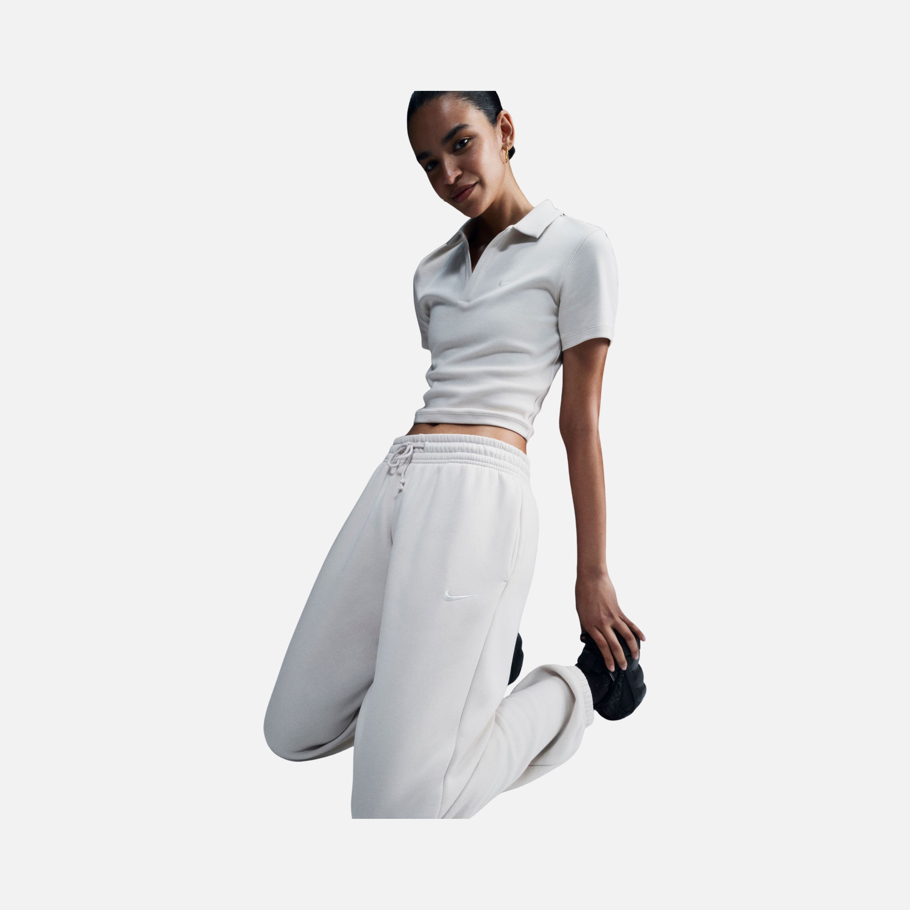 Nike Sportswear Phoenix Fleece High-Waisted Oversized Kadın Eşofman Altı