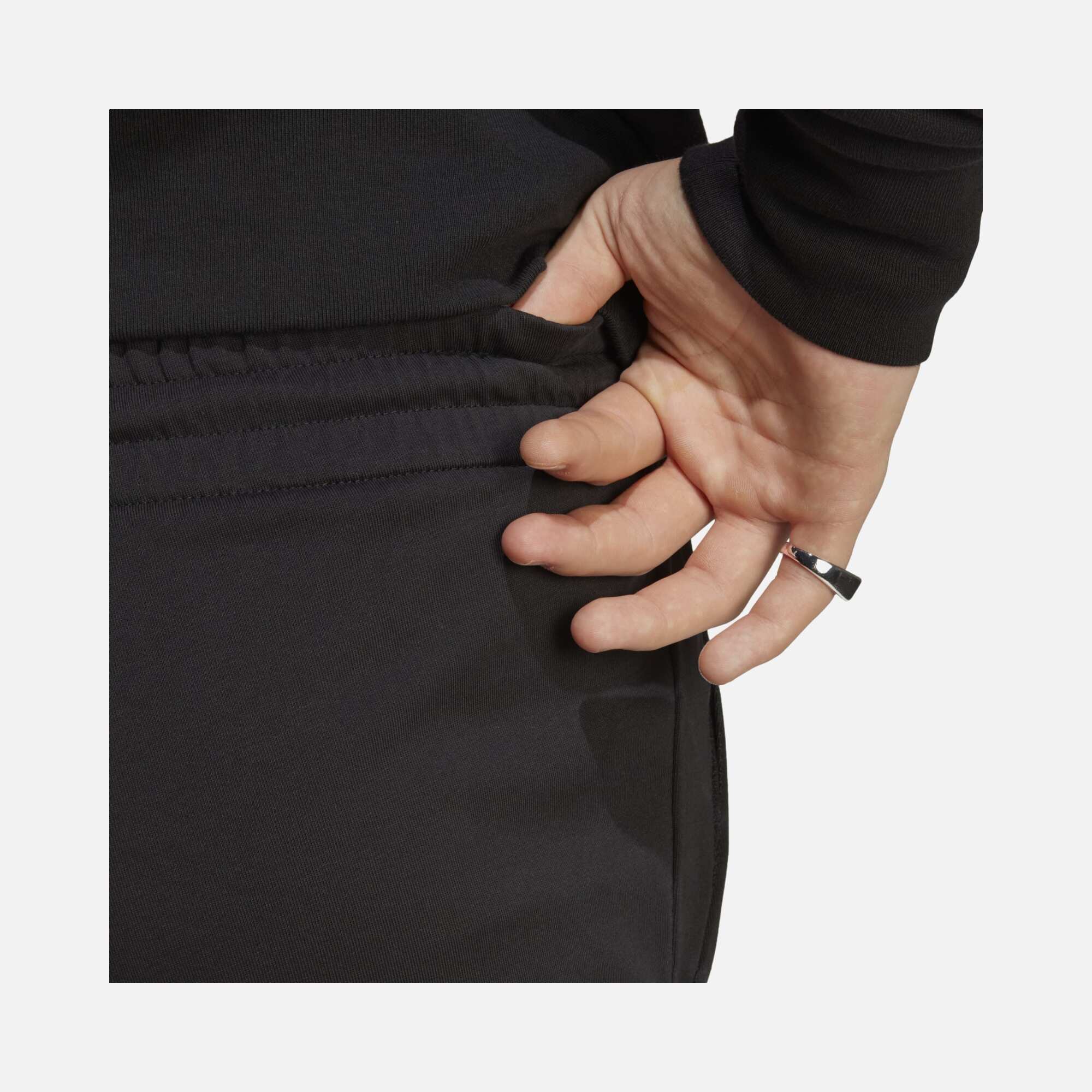 adidas Essentials Single Jersey Tapered Open Erkek Eşofman Altı