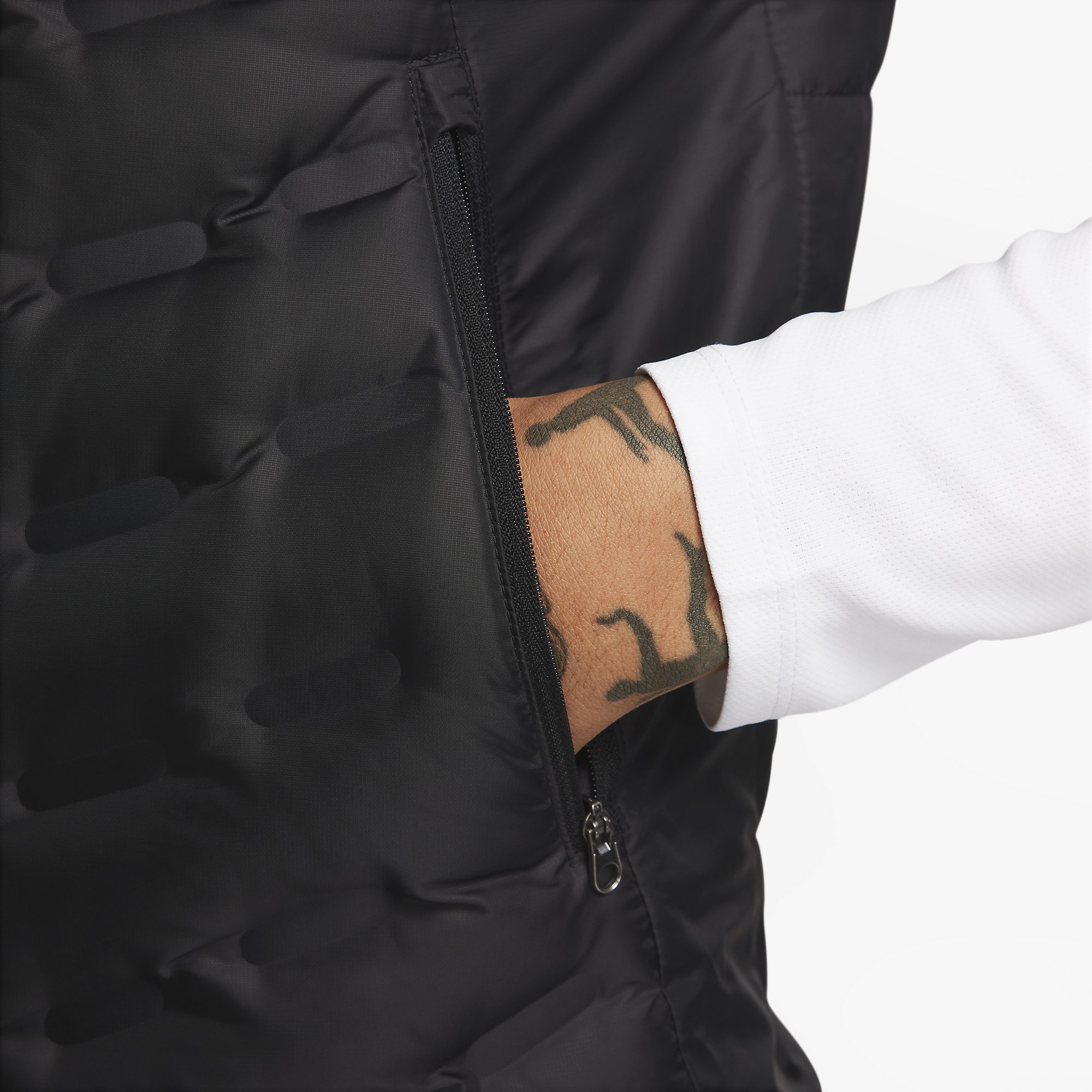 Nike Therma-Fit ADV AeroLoft Repel Down Running Full-Zip Erkek Yelek