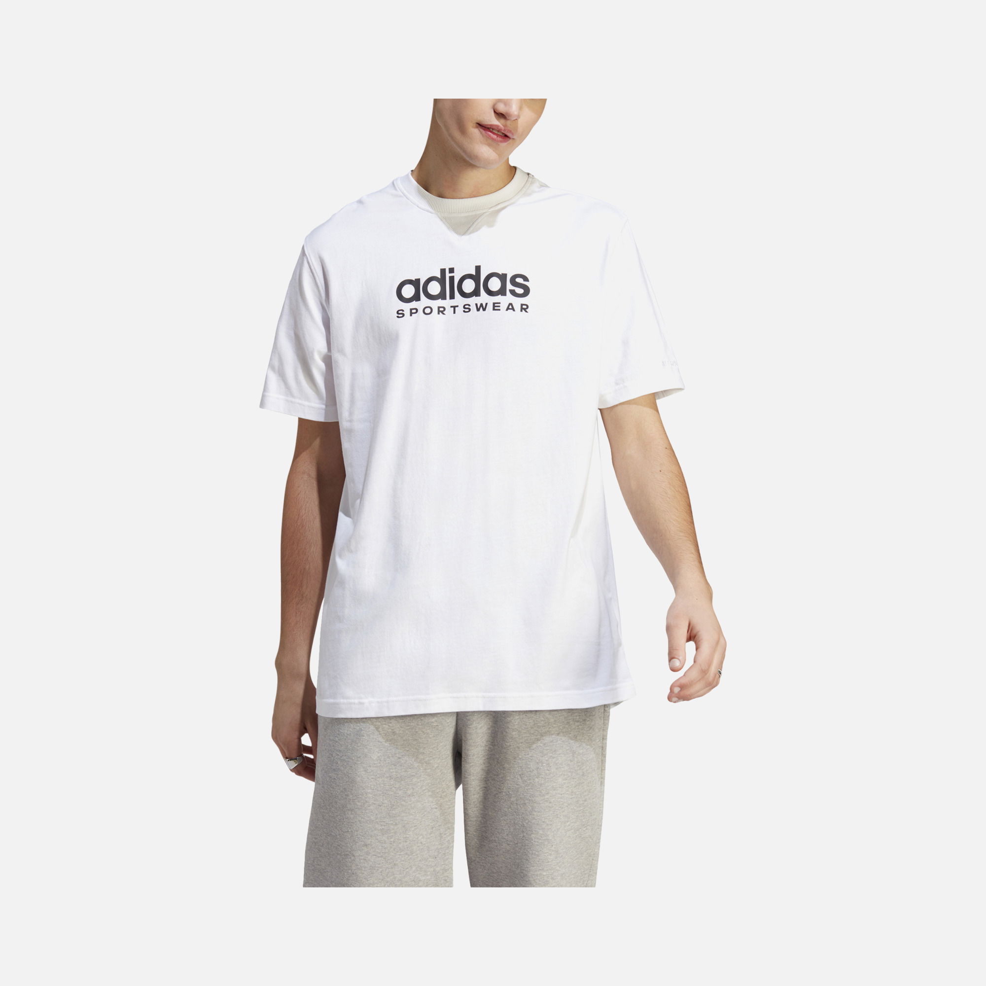 adidas Sportswear All SZN Graphic Short-Sleeve Erkek Tişört