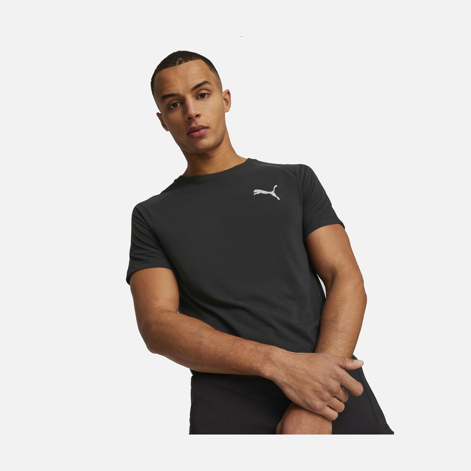 Puma Sportswear Evostripe Short-Sleeve Erkek Tişört