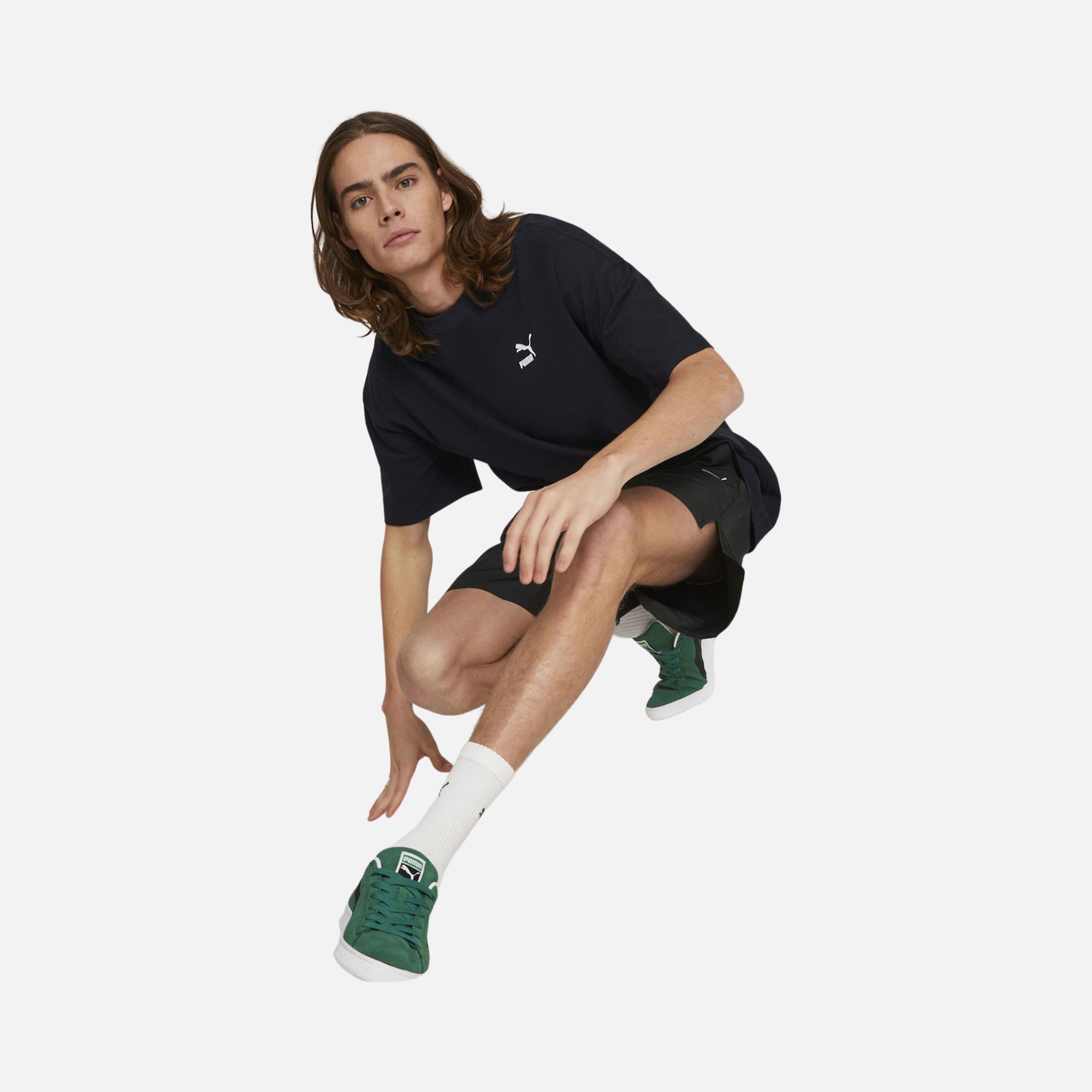 Puma Sportswear Classics Oversized Short-Sleeve Erkek Tişört
