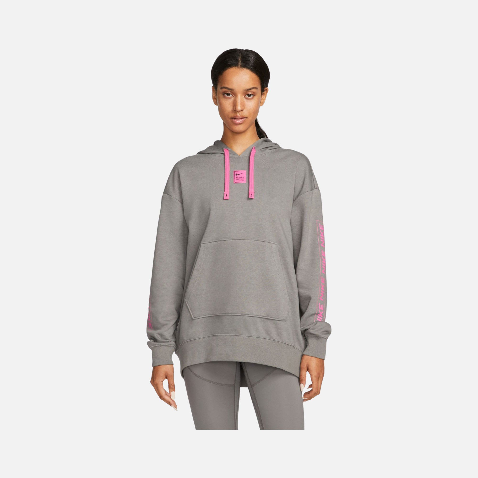 Nike Pro Dri-Fit Get Fit Graphic Hoodie Kadın Sweatshirt