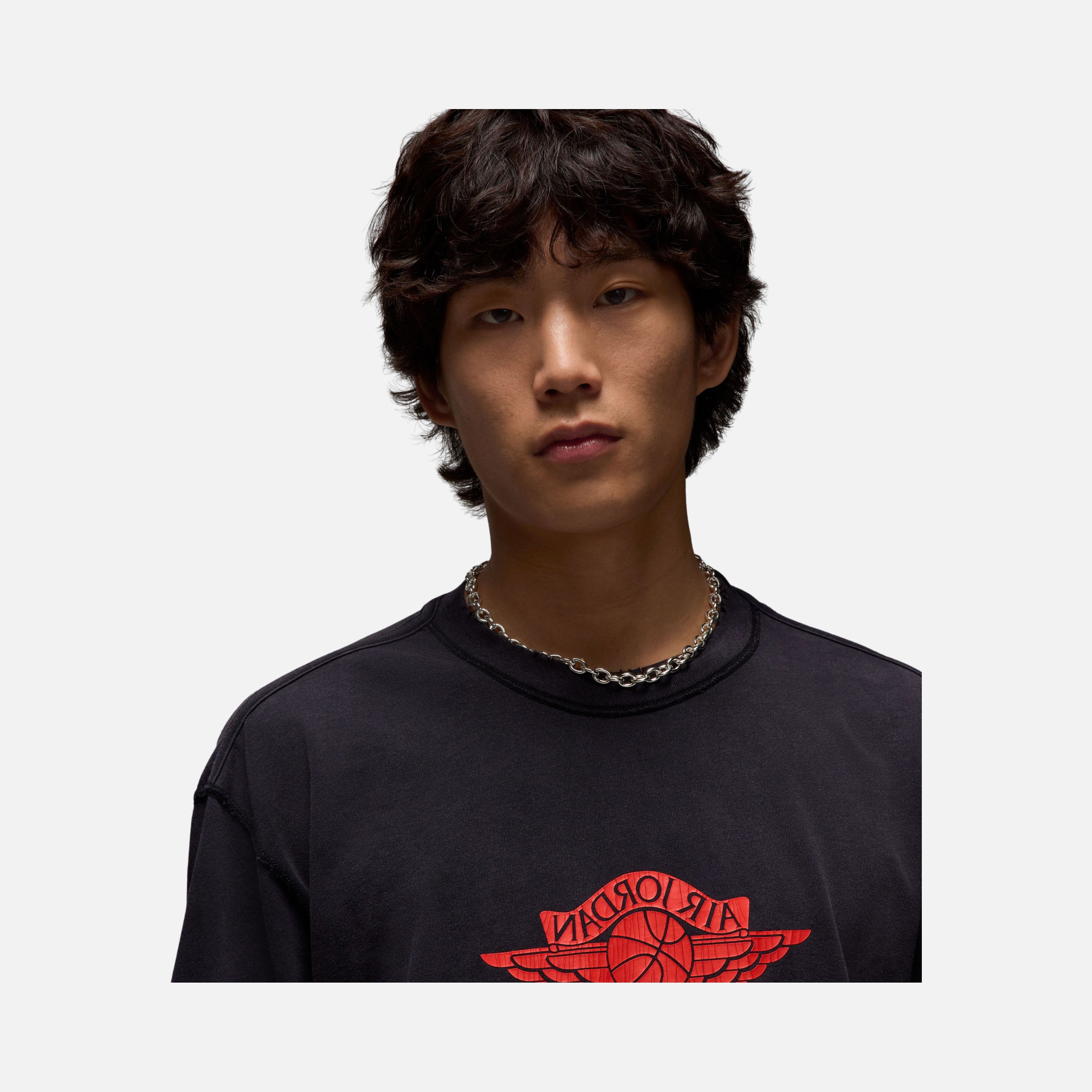 Nike Michael Jordan Rare Air Washed Fabric 85 Crew Basketball Short-Sleeve Erkek Tişört