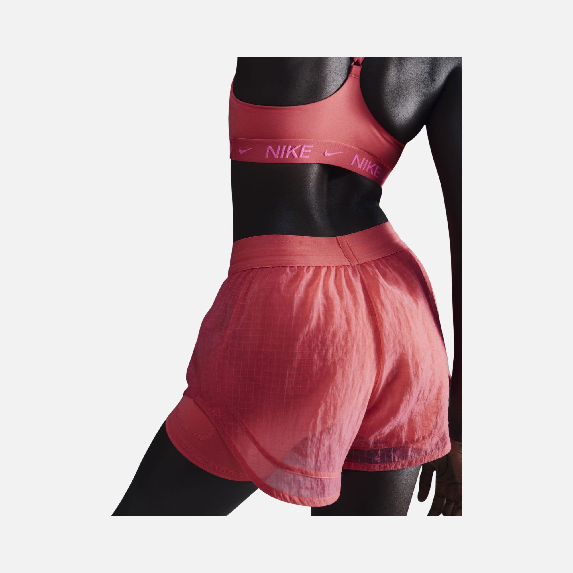 Nike Dri-Fit Run Division Mid-Rise 7.5cm (approx.) 2-in-1 Running Kadın Şort