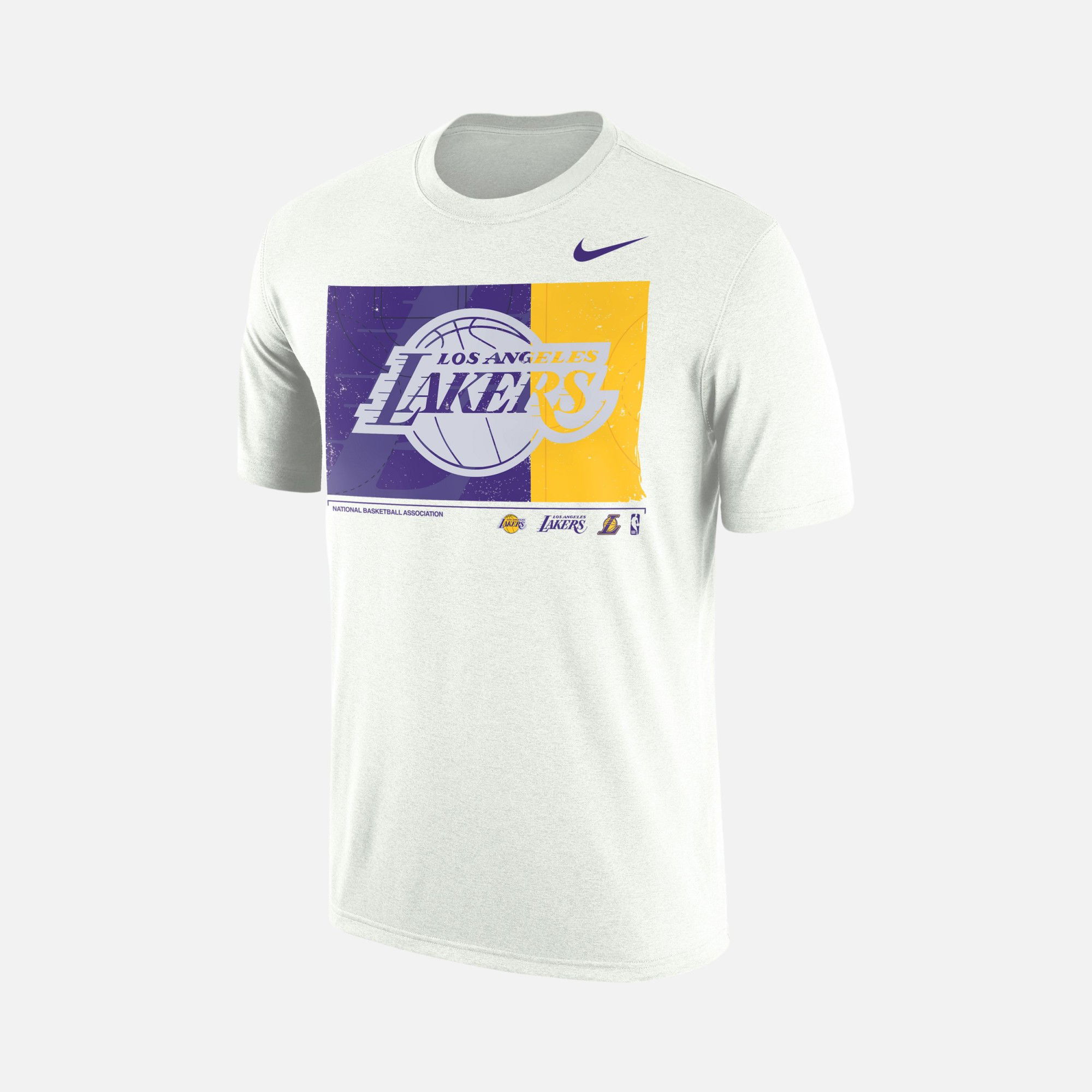 Nike Los Angeles Lakers Essential NBA Max90 Basketball Short-Sleeve Erkek Tişört