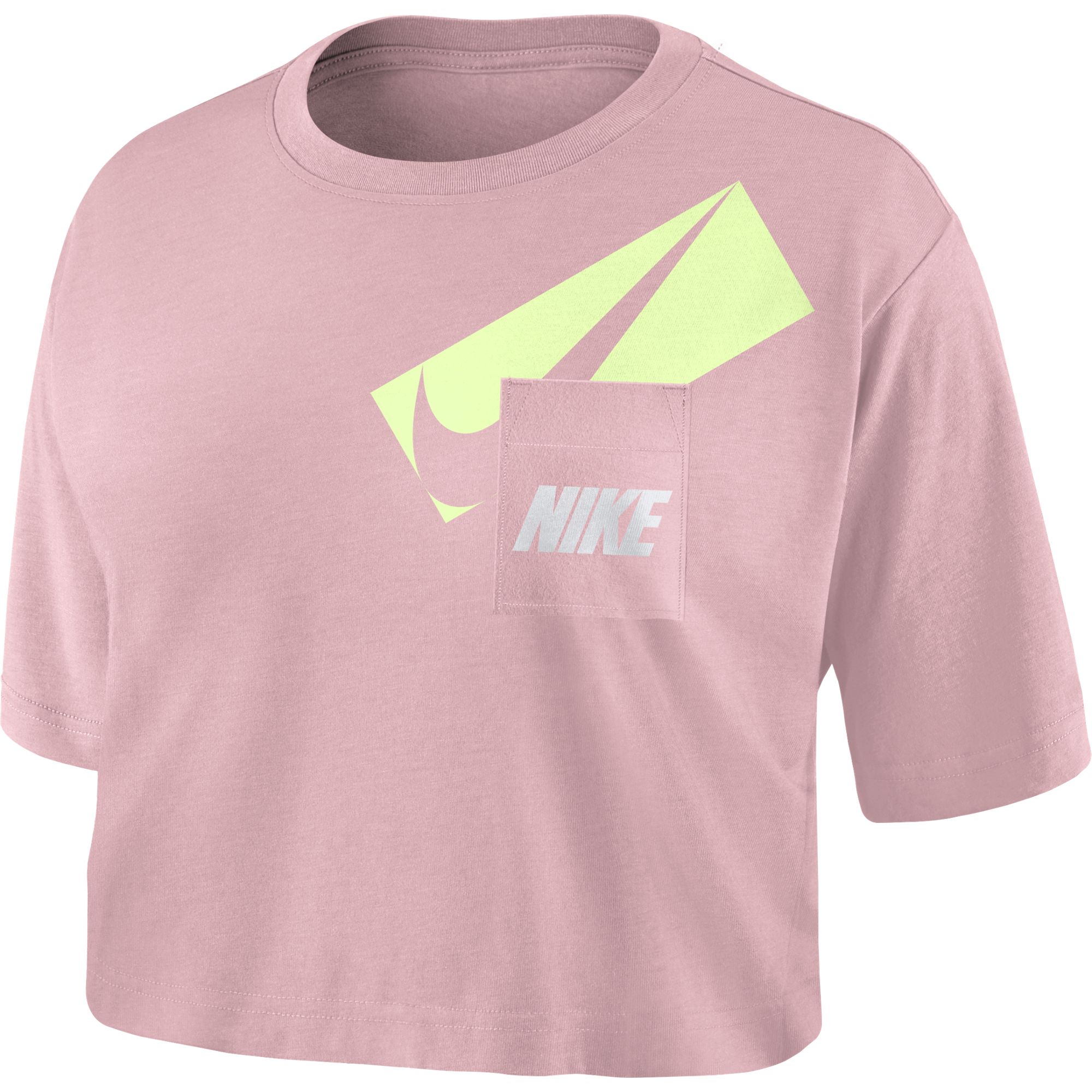Nike Dri-Fit Graphic Training Crop Top Kadın Tişört