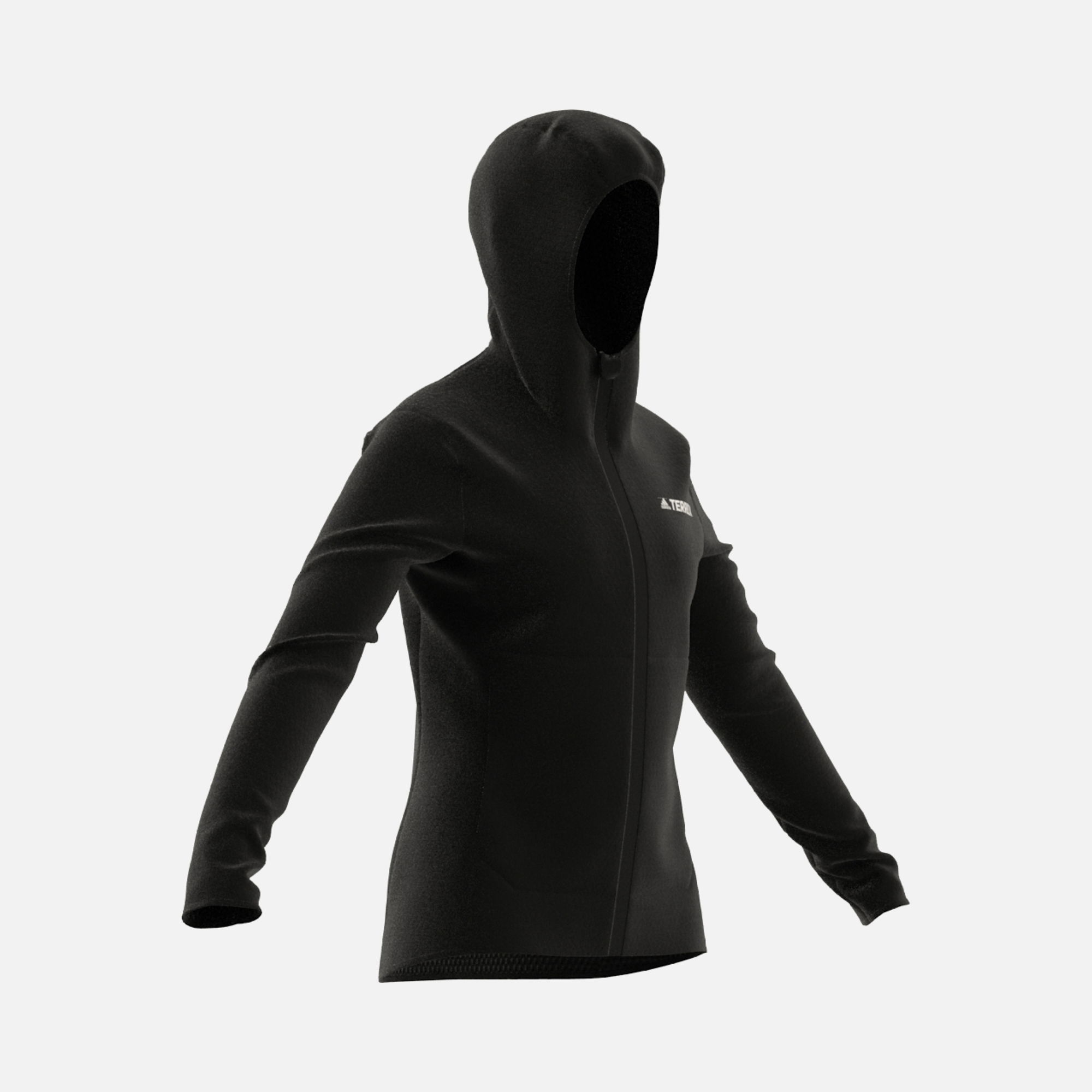 adidas Terrex Xperior Light Fleece Full-Zip Hooded Kadın Ceket