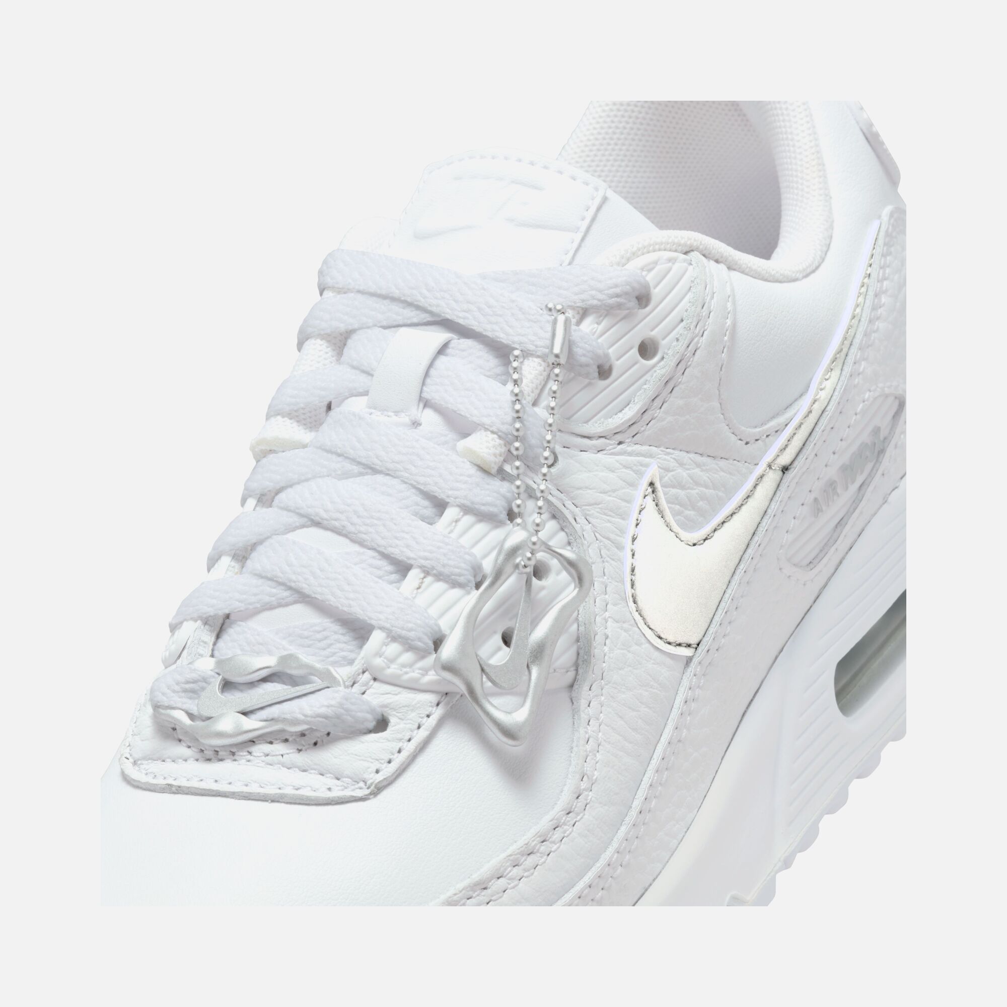Nike Air Max 90 ''Metallic Silver Swoosh'' Kadın Spor Ayakkabı